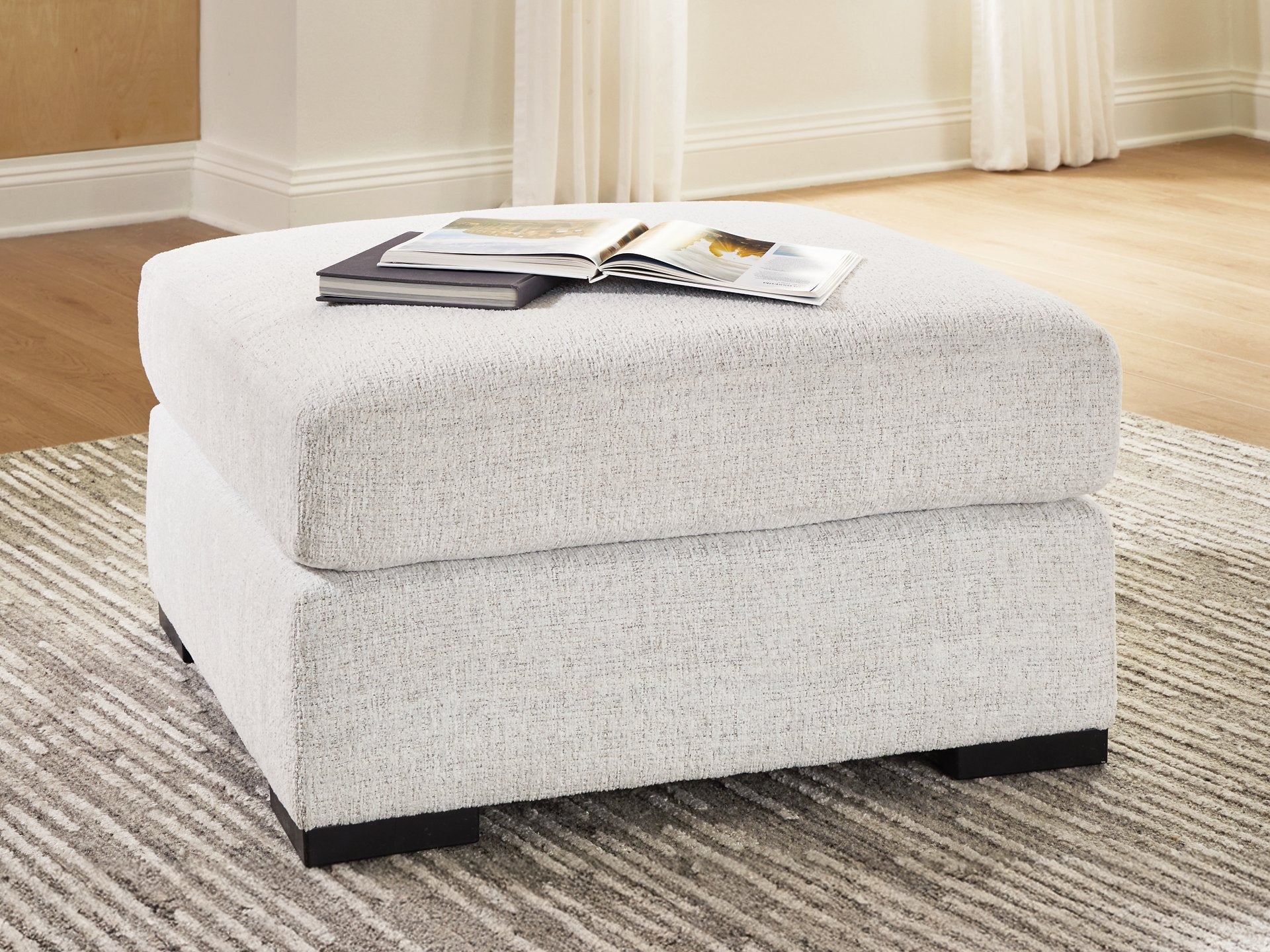 Misty-Lakes Oversized Accent Ottoman - Joseph's Furniture (East Orange, NJ)