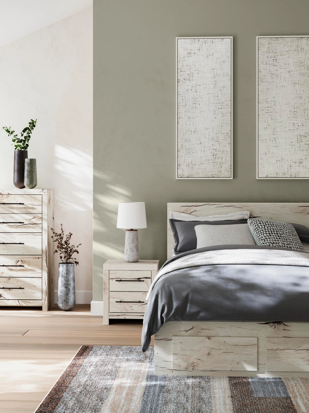 Lawroy Panel Storage Bed