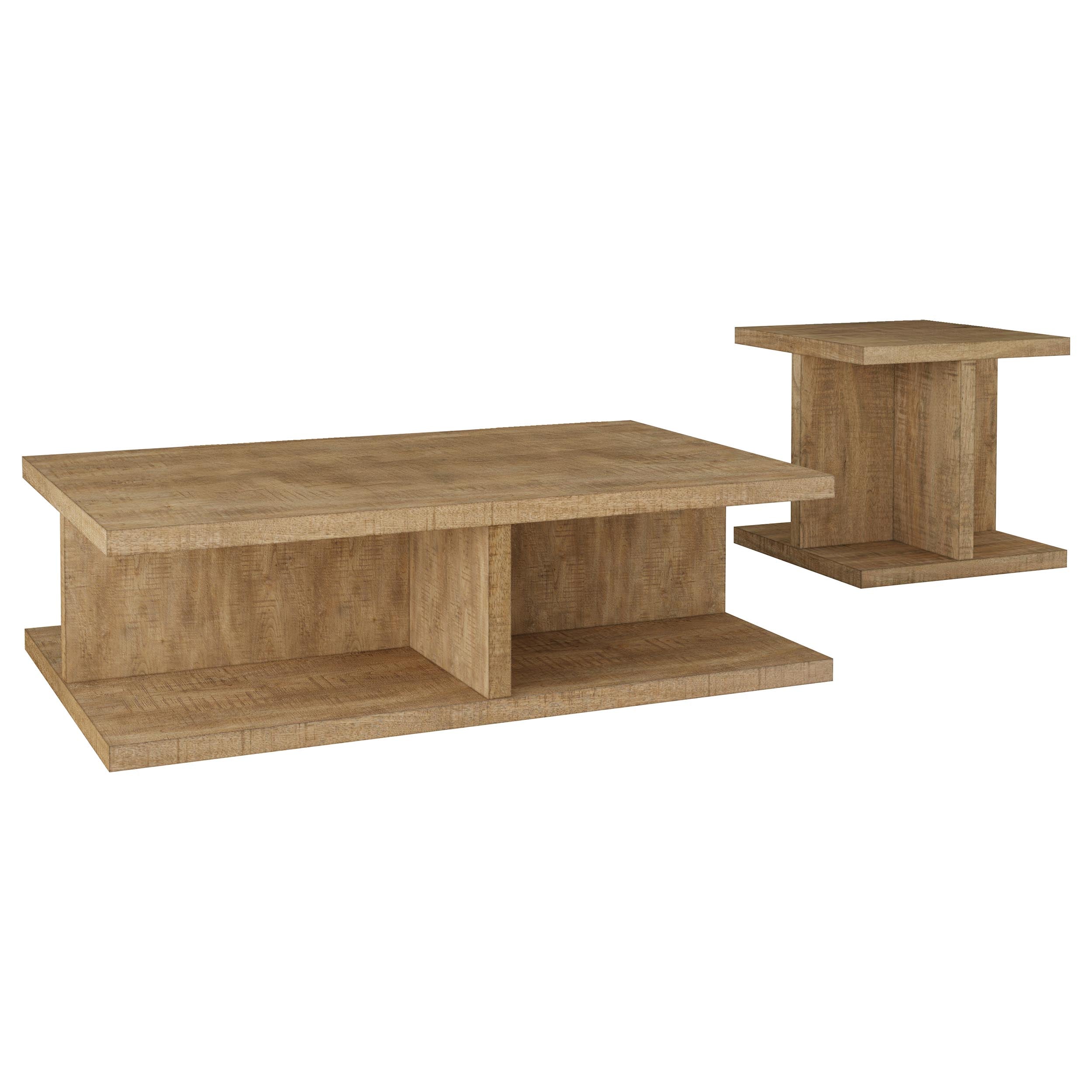 Cortona Coffee Table Set - Joseph's Furniture (East Orange, NJ)