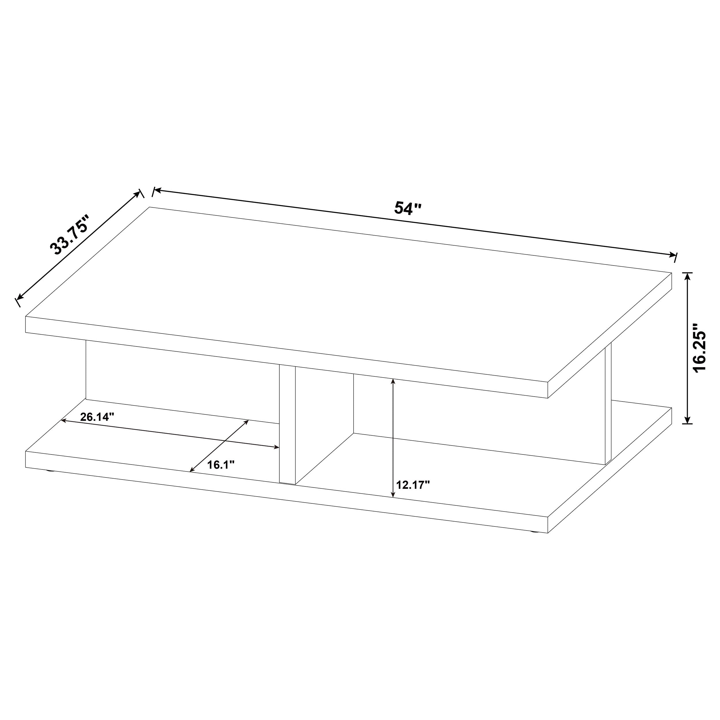 Cortona Coffee Table Set - Joseph's Furniture (East Orange, NJ)