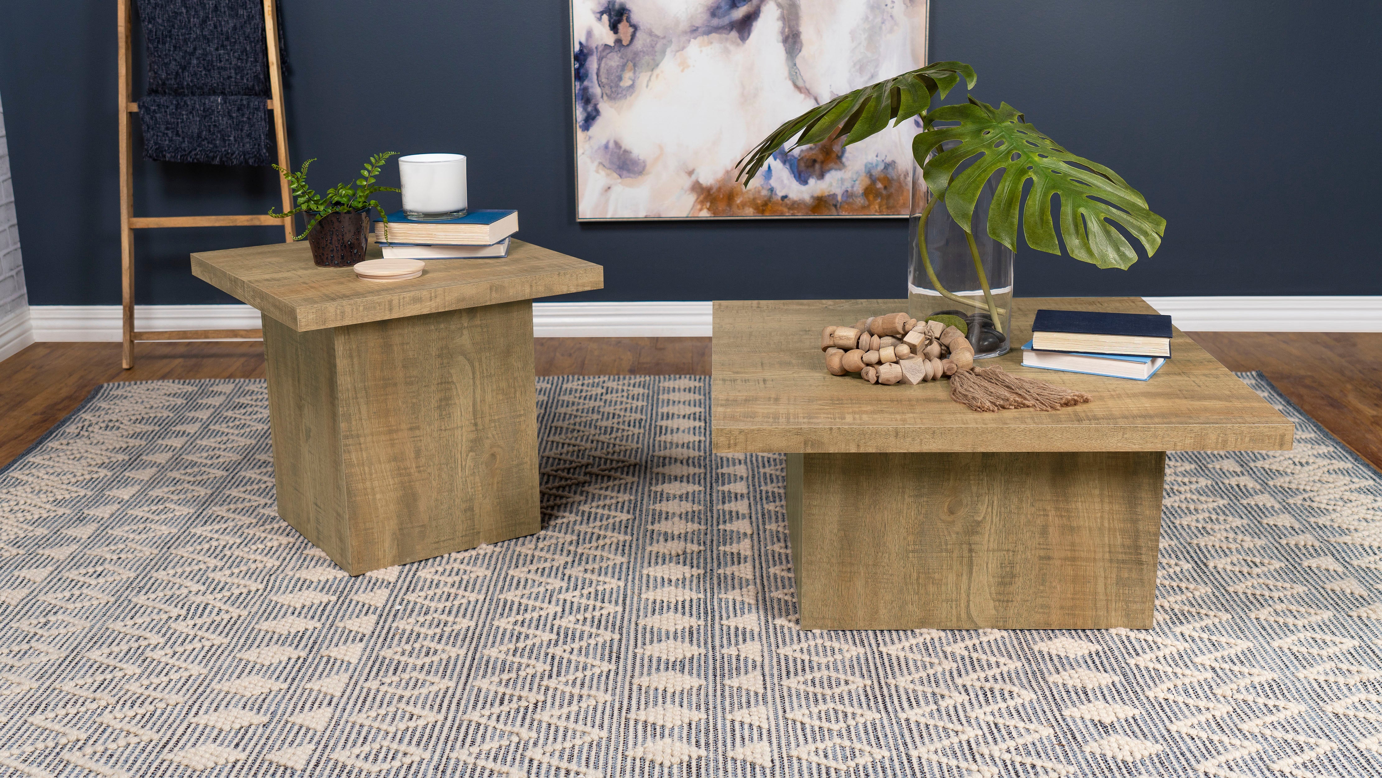 Devar Coffee Table Set - Joseph's Furniture (East Orange, NJ)