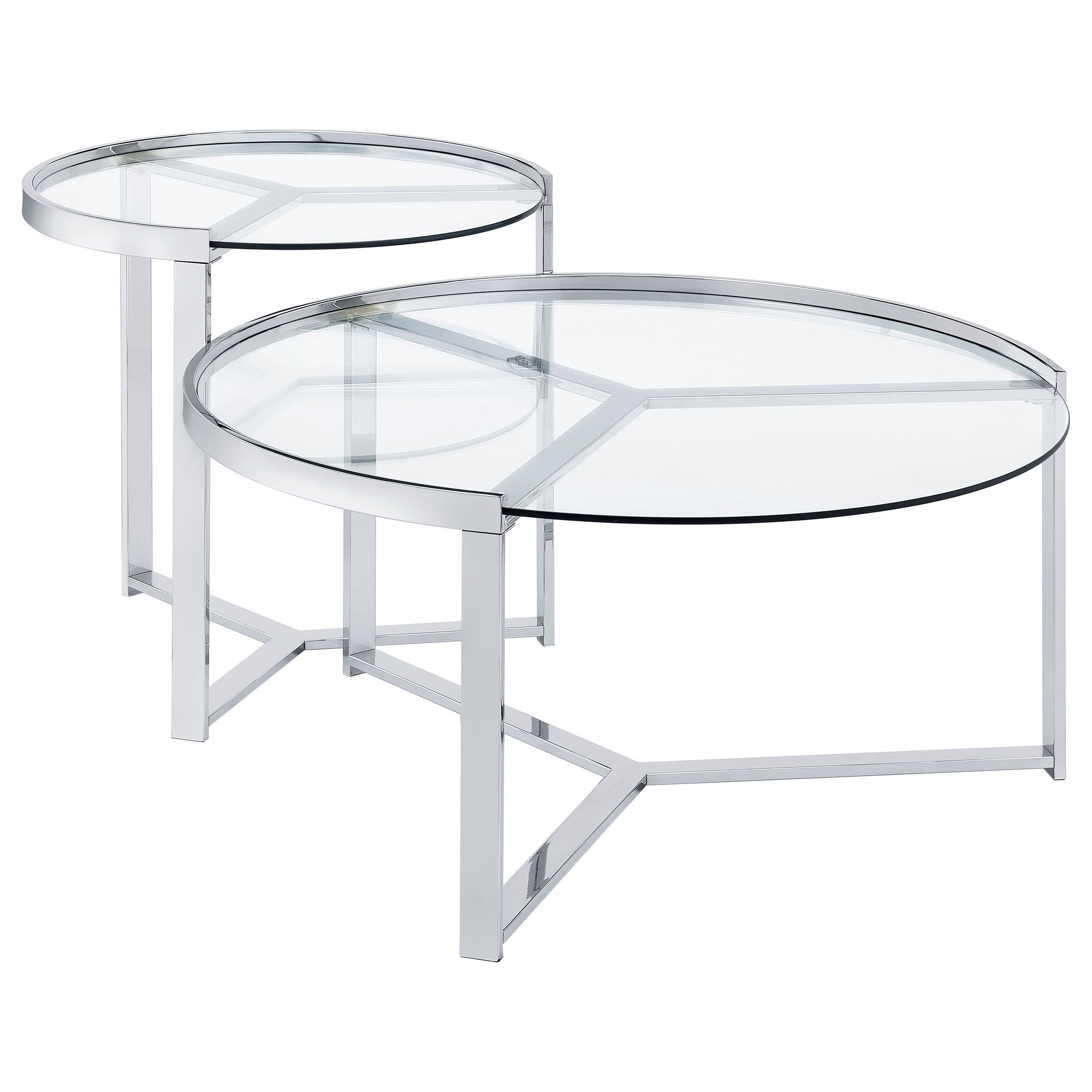Delia Nesting Coffee Table - Joseph's Furniture (East Orange, NJ)