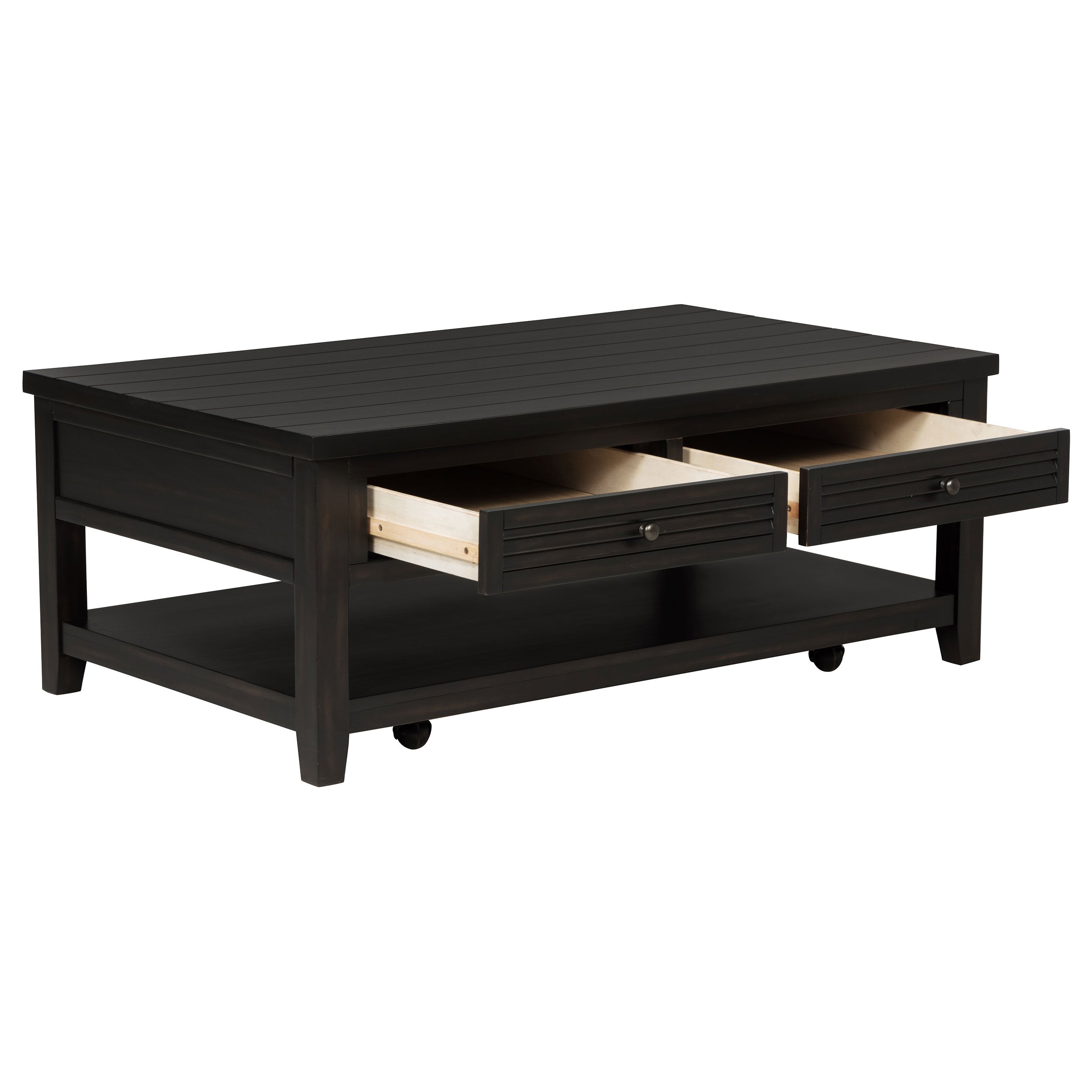 Concord Mobile Coffee Table - Joseph's Furniture (East Orange, NJ)