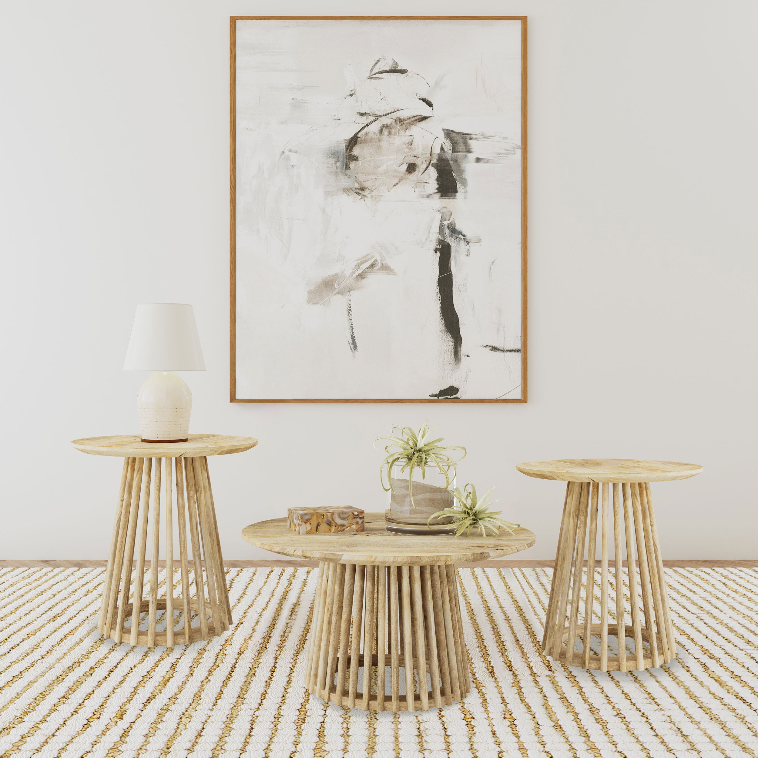 Touhy Coffee Table Set - Joseph's Furniture (East Orange, NJ)