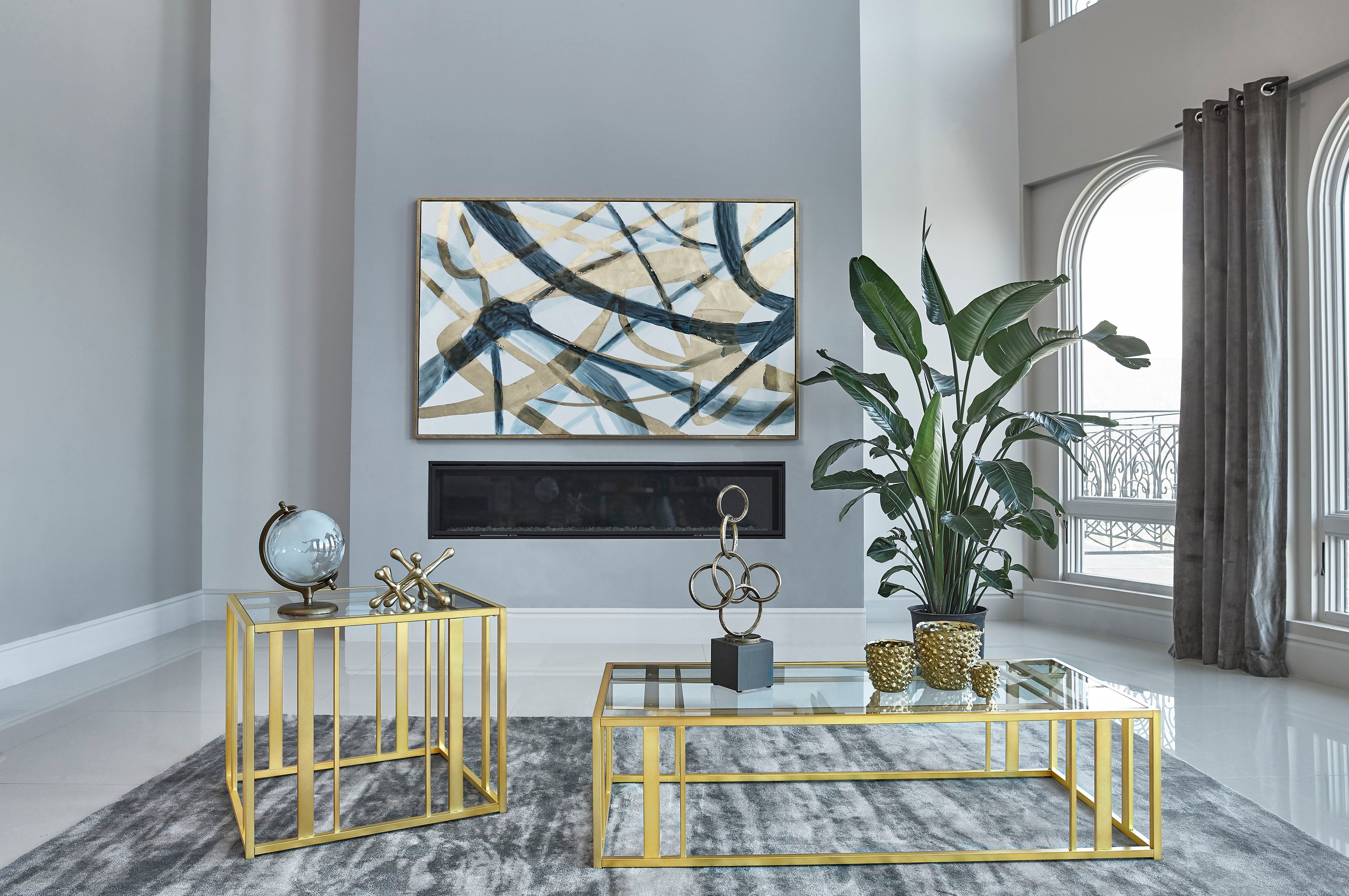 Adri Coffee Table Set - Joseph's Furniture (East Orange, NJ)