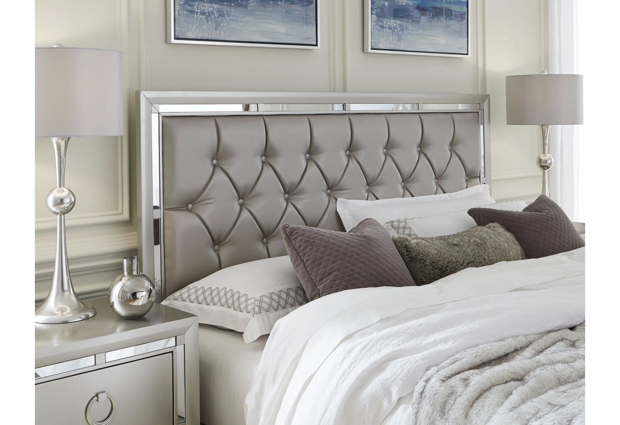 Riley Silver Bed