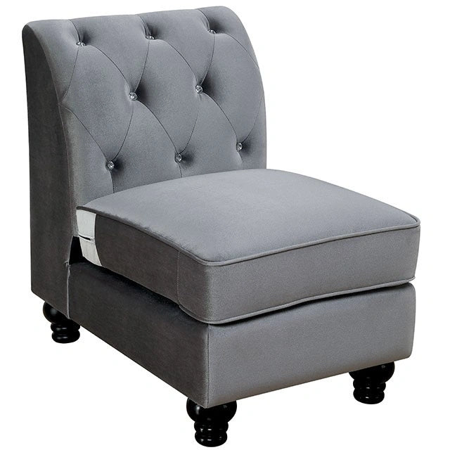 Jolanda Left Armless Chair