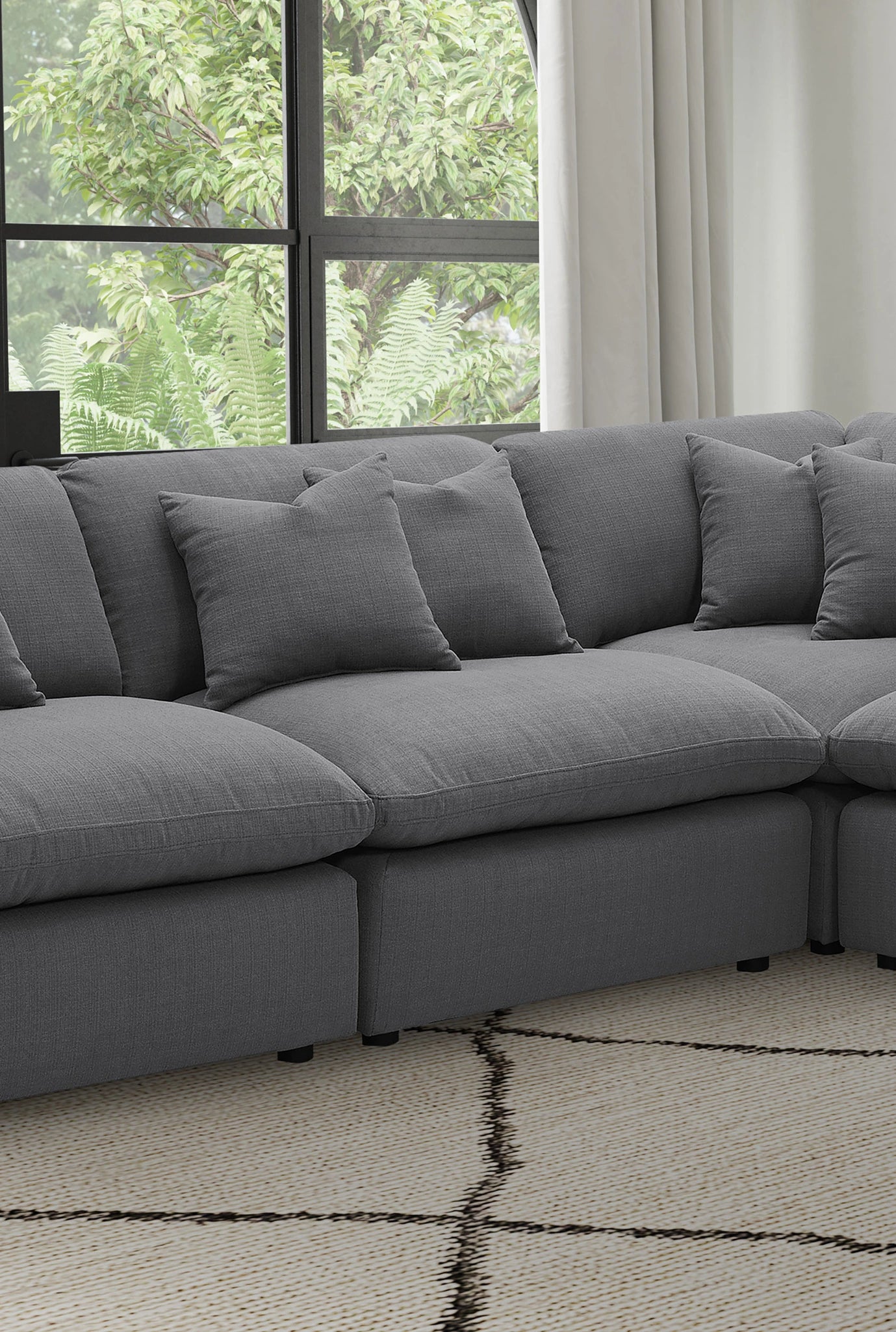 Hobson Armless Chair