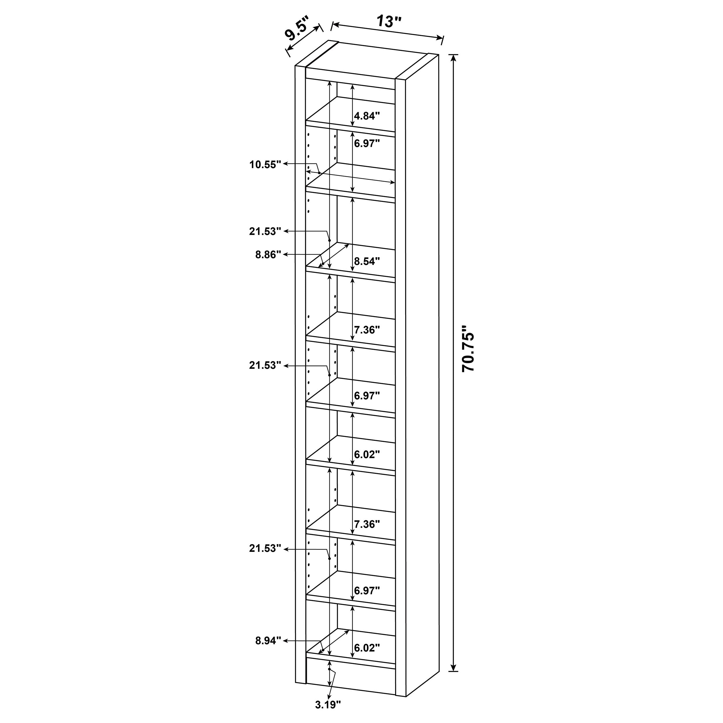 Eliam Bookcase - Joseph's Furniture (East Orange, NJ)