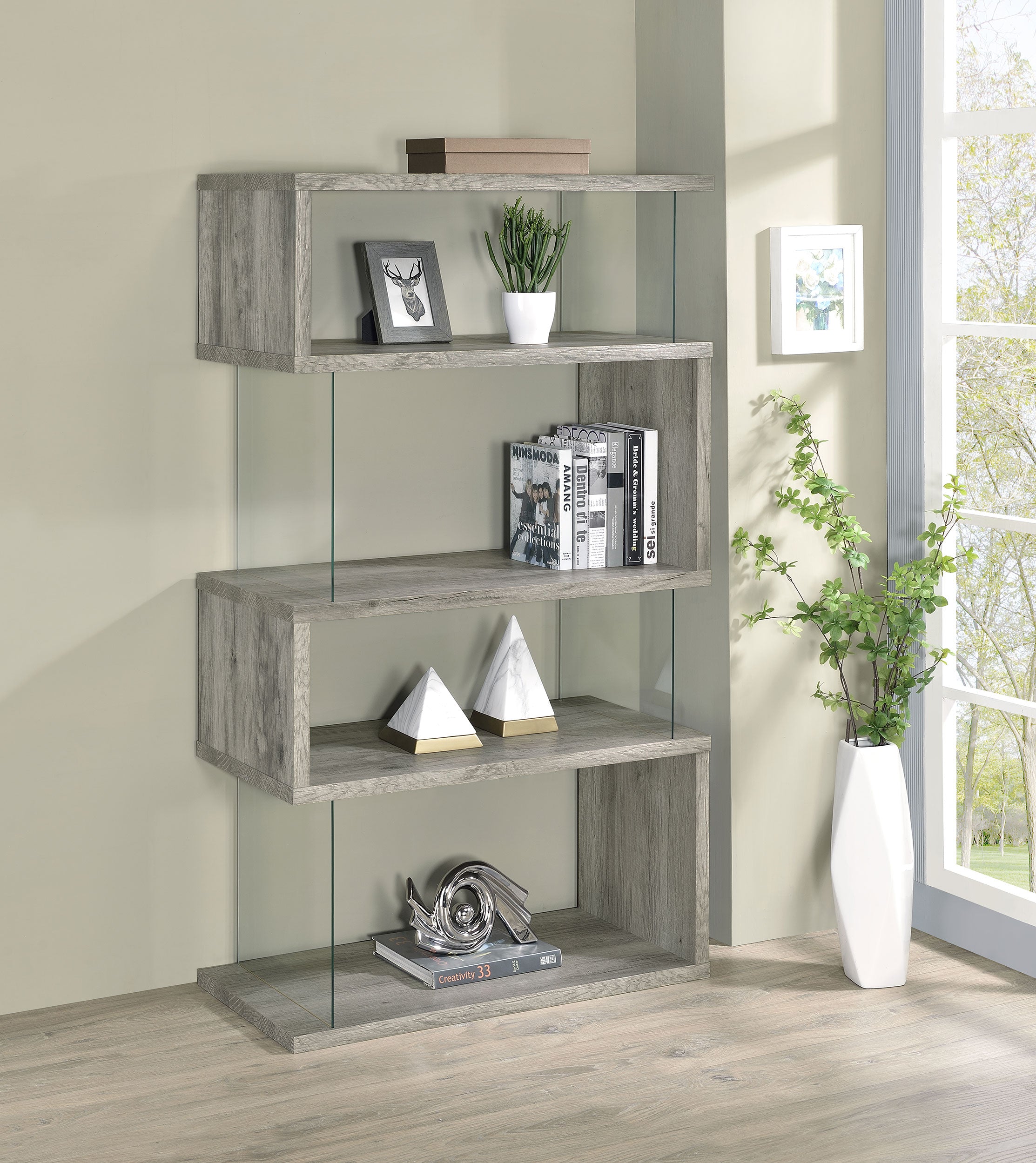 Emelle Bookshelf - Joseph's Furniture (East Orange, NJ)