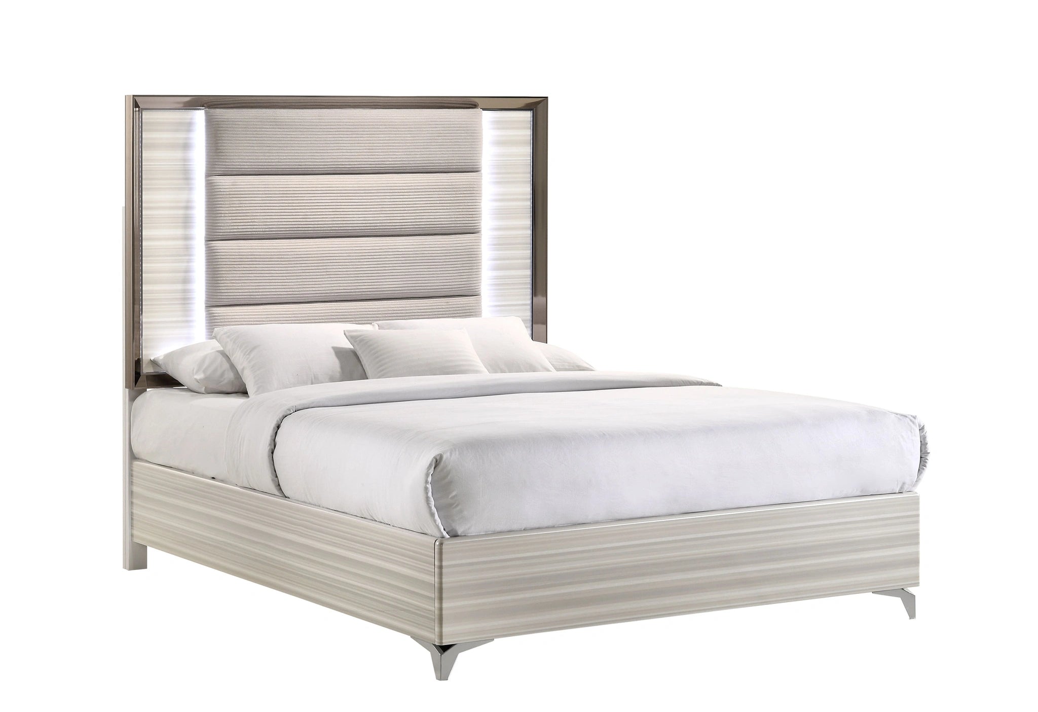 Zambrano White Bed Group