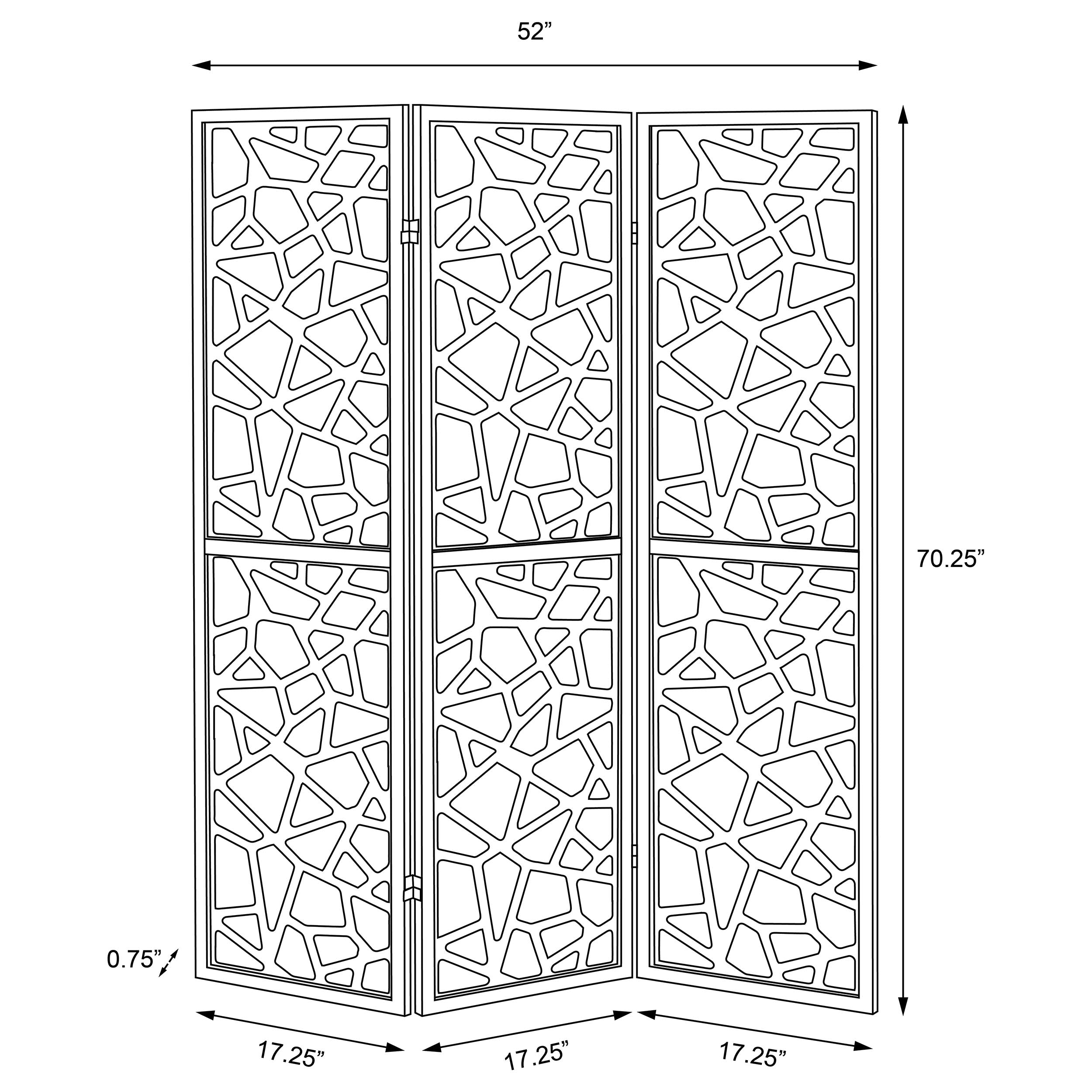 Nailan Three-Panel Room Divider - Joseph's Furniture (East Orange, NJ)