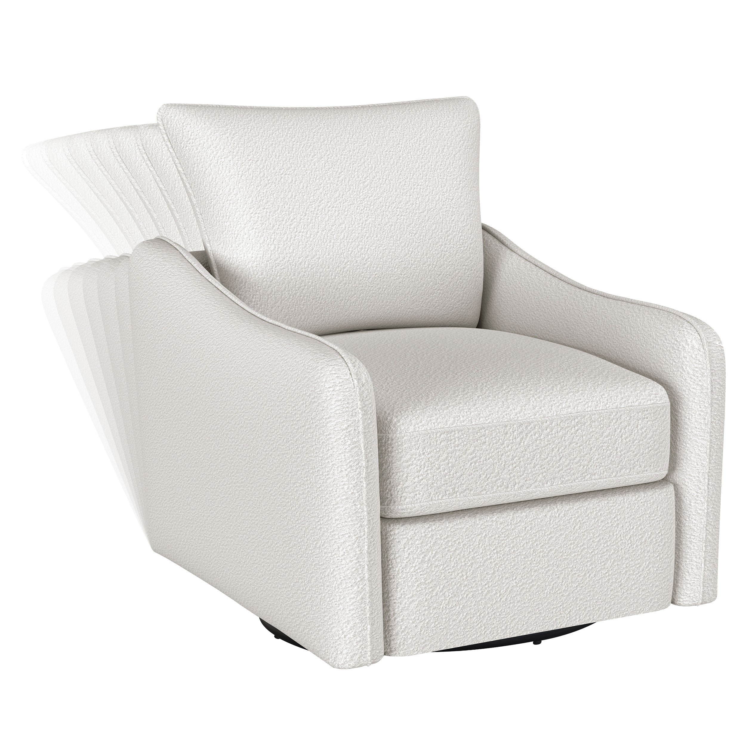 Madia Swivel Glider Chair - Joseph's Furniture (East Orange, NJ)