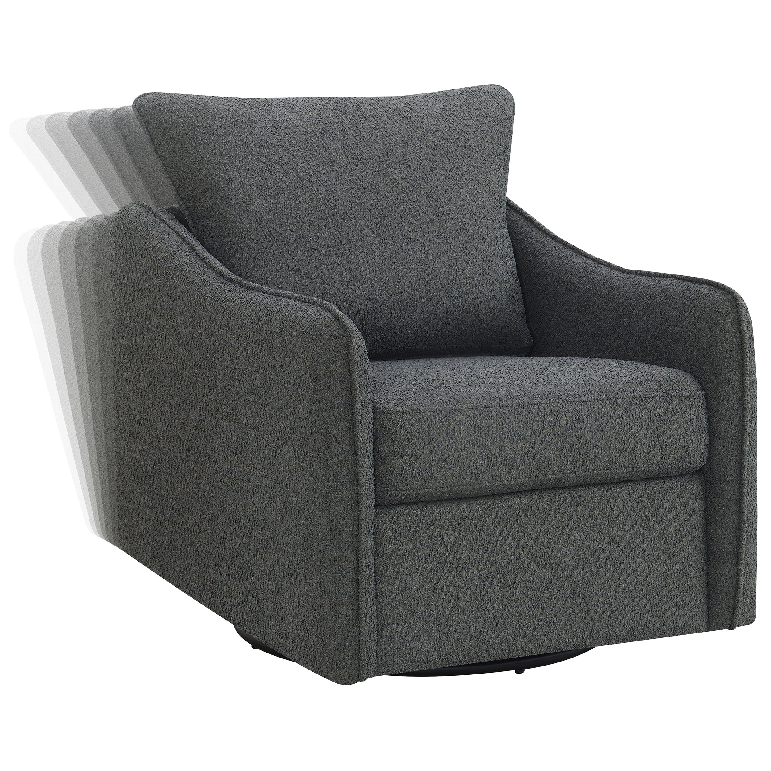 Madia Swivel Glider Chair - Joseph's Furniture (East Orange, NJ)