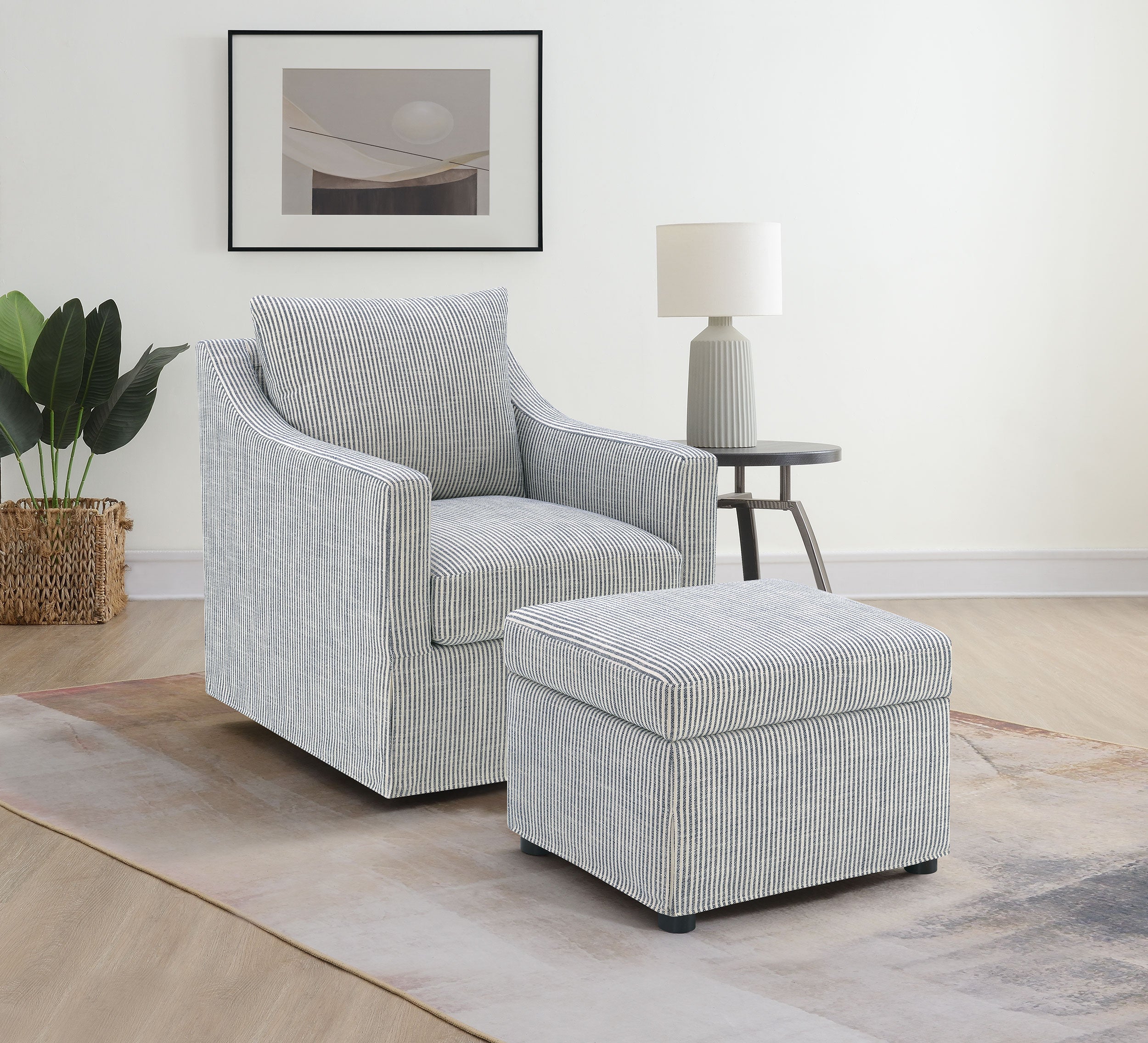 Winter Swivel Accent Chair - Joseph's Furniture (East Orange, NJ)
