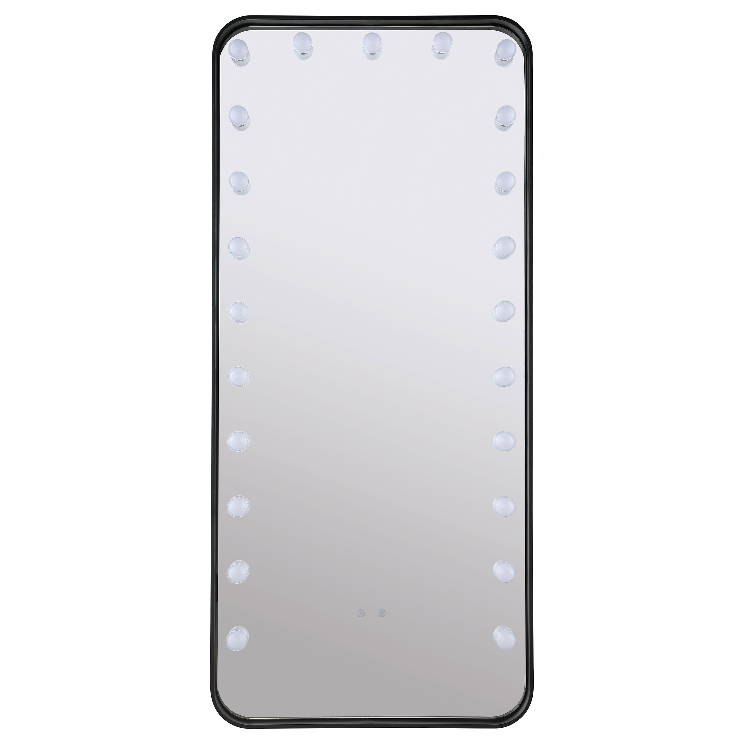 Canton Standing Mirror with LED Lighting and Bluetooth Speaker - Joseph's Furniture (East Orange, NJ)