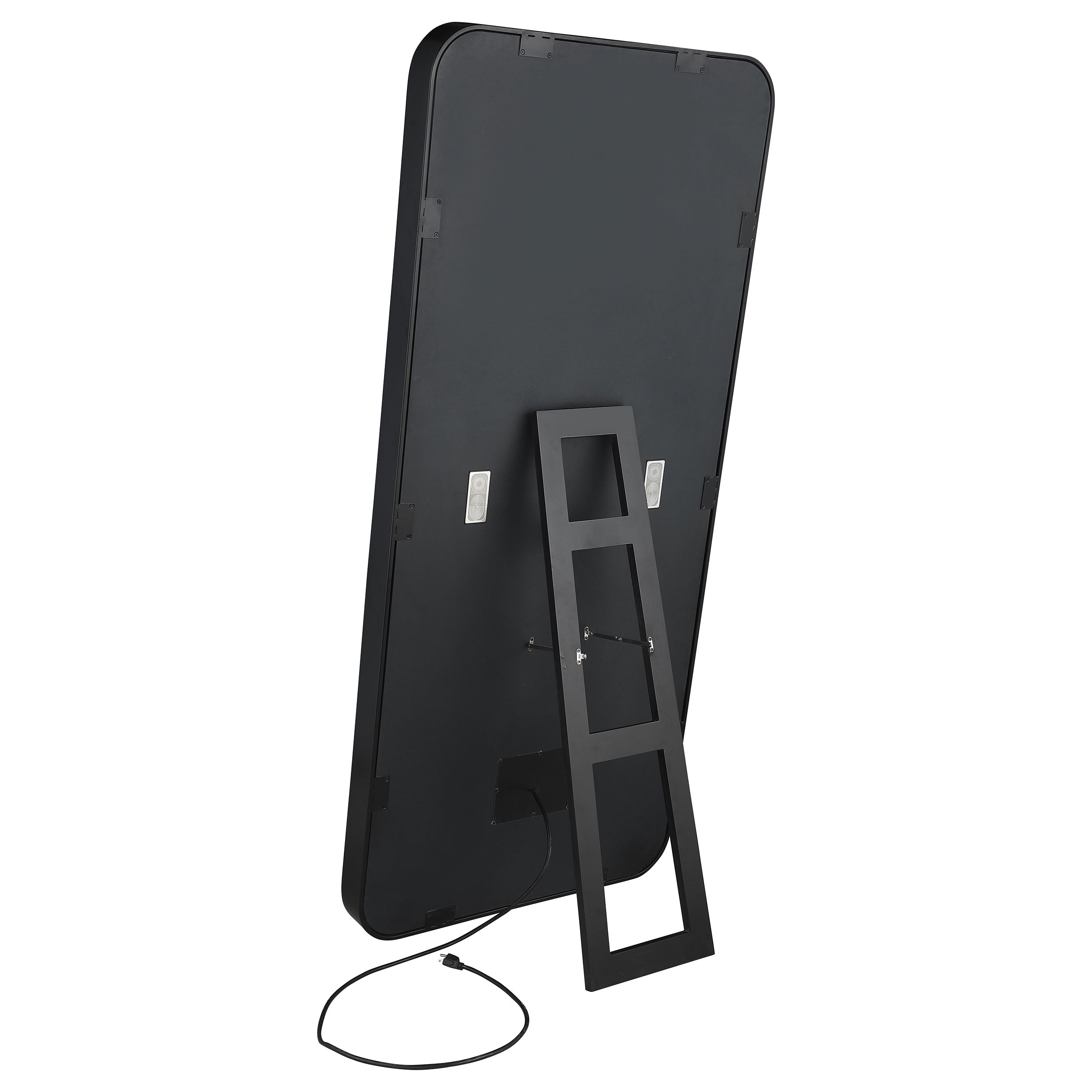 Canton Standing Mirror with LED Lighting and Bluetooth Speaker - Joseph's Furniture (East Orange, NJ)