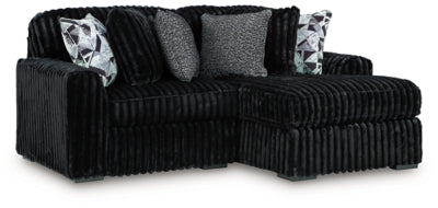 Midnight-Madness Sectional with Chaise - Joseph's Furniture (East Orange, NJ)