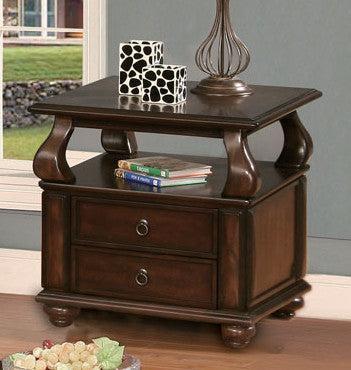 Acme Amado End Table in Espresso 80012 - Joseph's Furniture (East Orange, NJ)