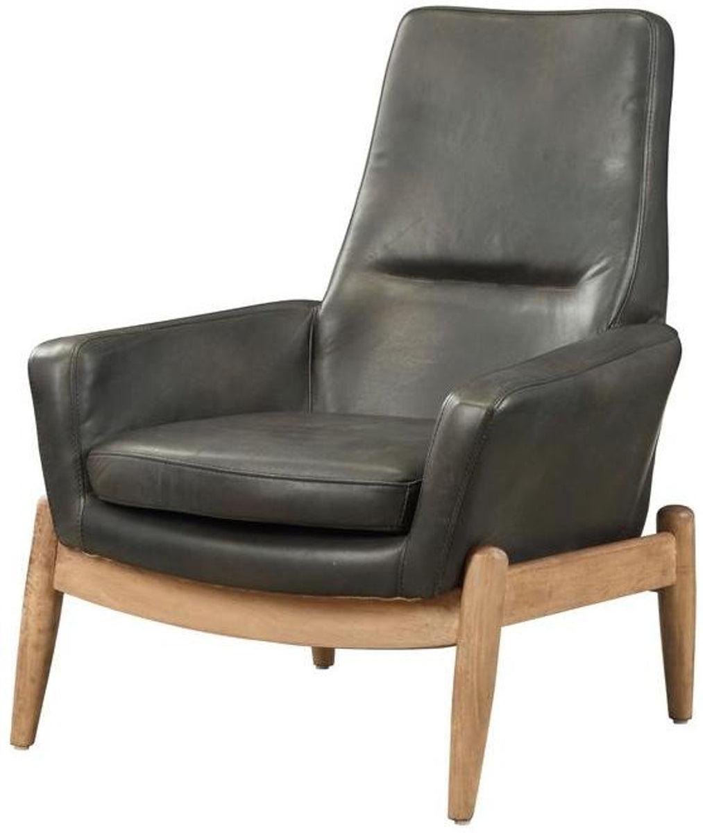 Acme Dolphin Accent Chair in Black 59533 - Joseph's Furniture (East Orange, NJ)