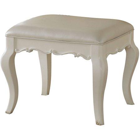 Acme Edalene Vanity Bench in Pearl White 30519 - Joseph's Furniture (East Orange, NJ)