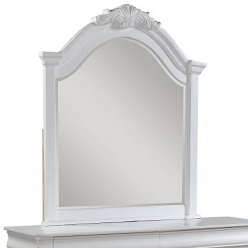 ACME Estrella Youth Dresser Mirror in White 30244 - Joseph's Furniture (East Orange, NJ)