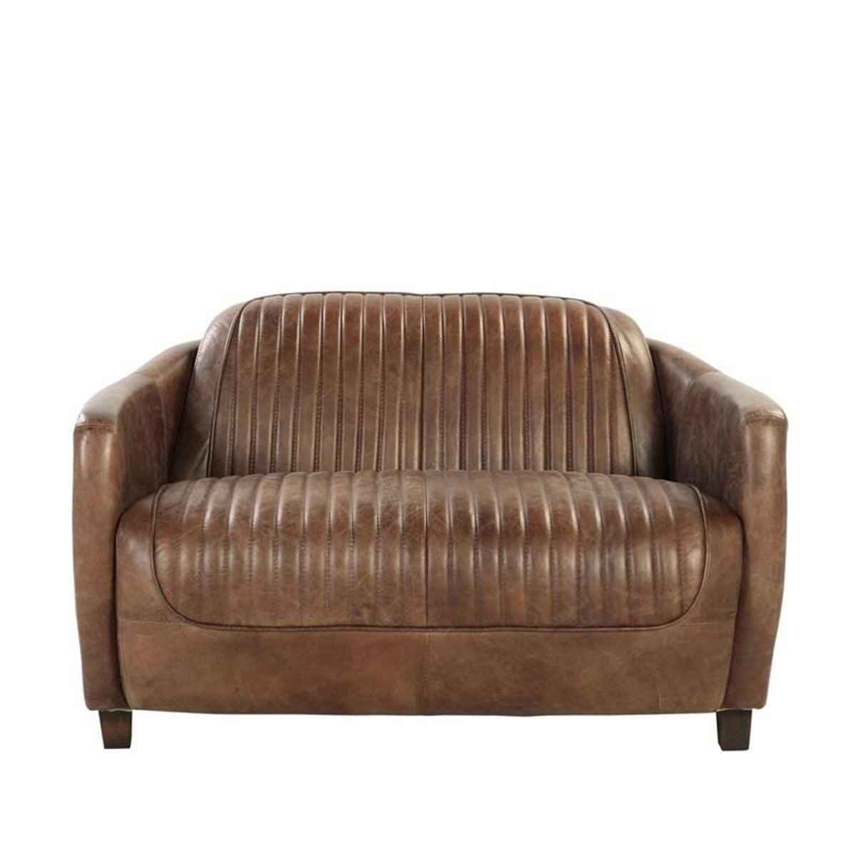Acme Furniture Brancaster Loveseat in Retro Brown 53546 - Joseph's Furniture (East Orange, NJ)