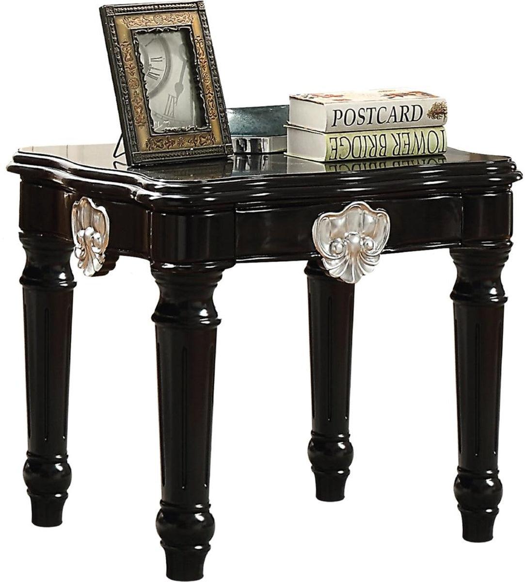 Acme Furniture Ernestine End Table in Black 82112 - Joseph's Furniture (East Orange, NJ)