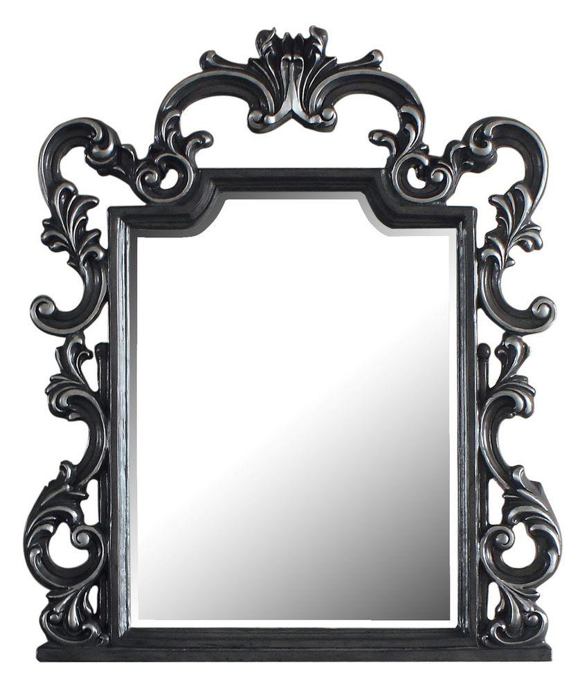 Acme Furniture House Delphine Mirror in Charcoal 28834 - Joseph's Furniture (East Orange, NJ)