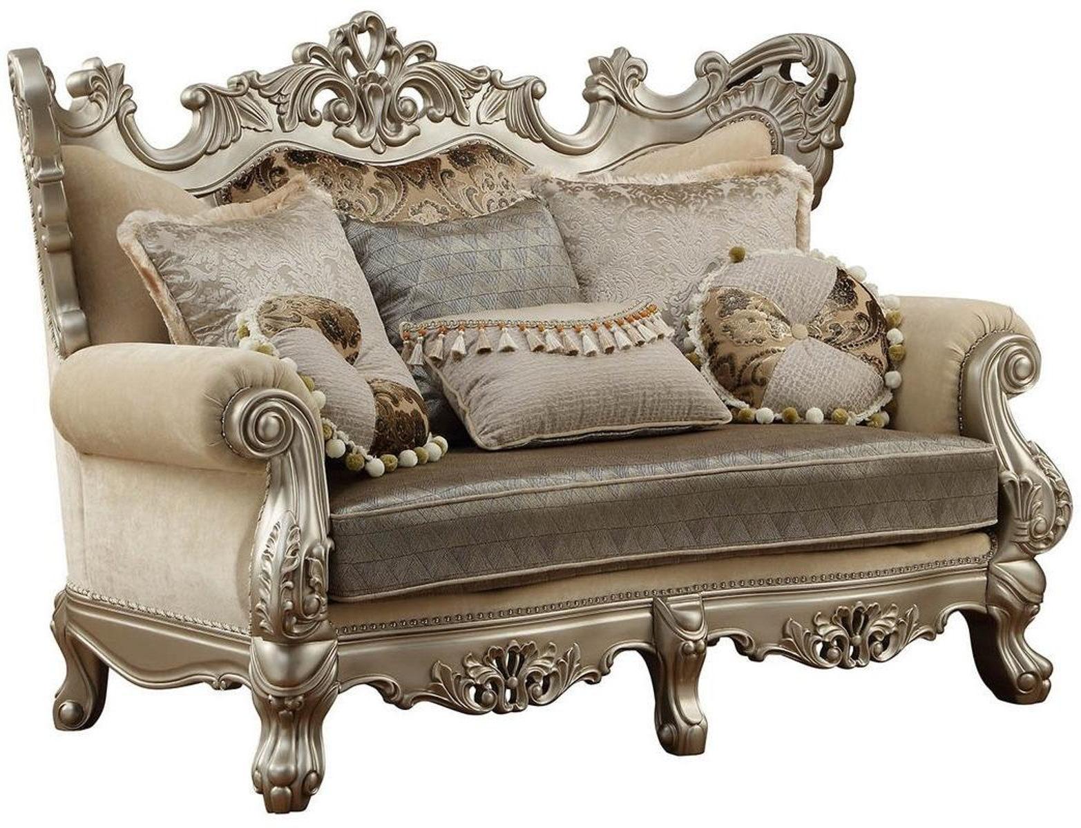 Acme Furniture Ranita Loveseat in Champagne 51041 - Joseph's Furniture (East Orange, NJ)