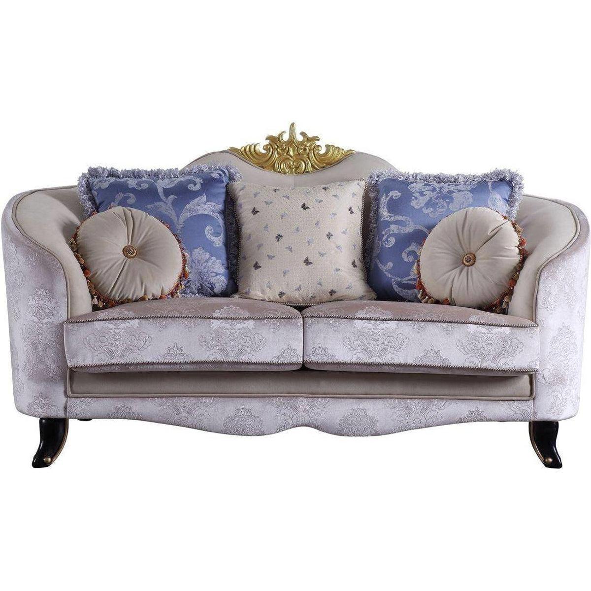 Acme Furniture Sheridan Loveseat in Cream 53946 - Joseph's Furniture (East Orange, NJ)