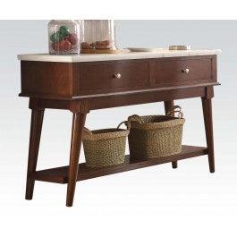 Acme Gasha Server in White/Walnut 72823 - Joseph's Furniture (East Orange, NJ)