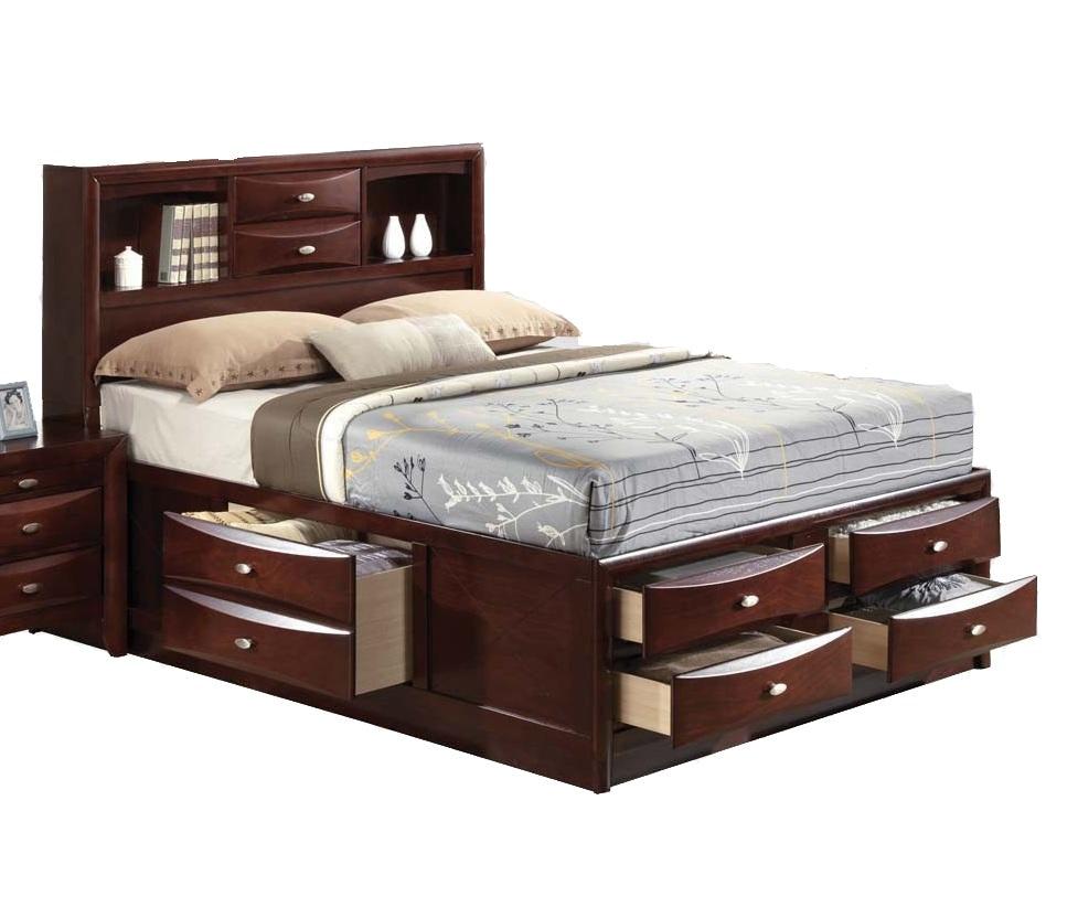 Acme Ireland Full Storage Bed in Brown 21590F - Joseph's Furniture (East Orange, NJ)