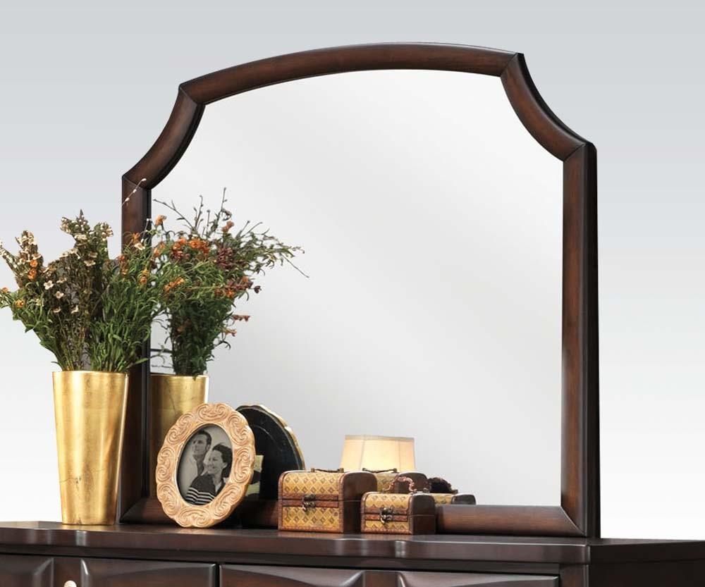 Acme Lancaster Landscape Mirror in Espresso 24574 - Joseph's Furniture (East Orange, NJ)