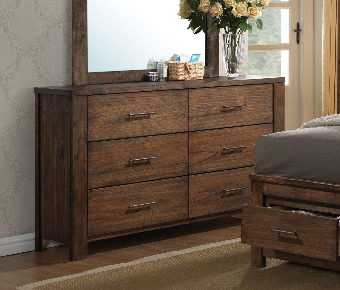 Acme Merrilee Drawer Dresser in Oak 21685 - Joseph's Furniture (East Orange, NJ)