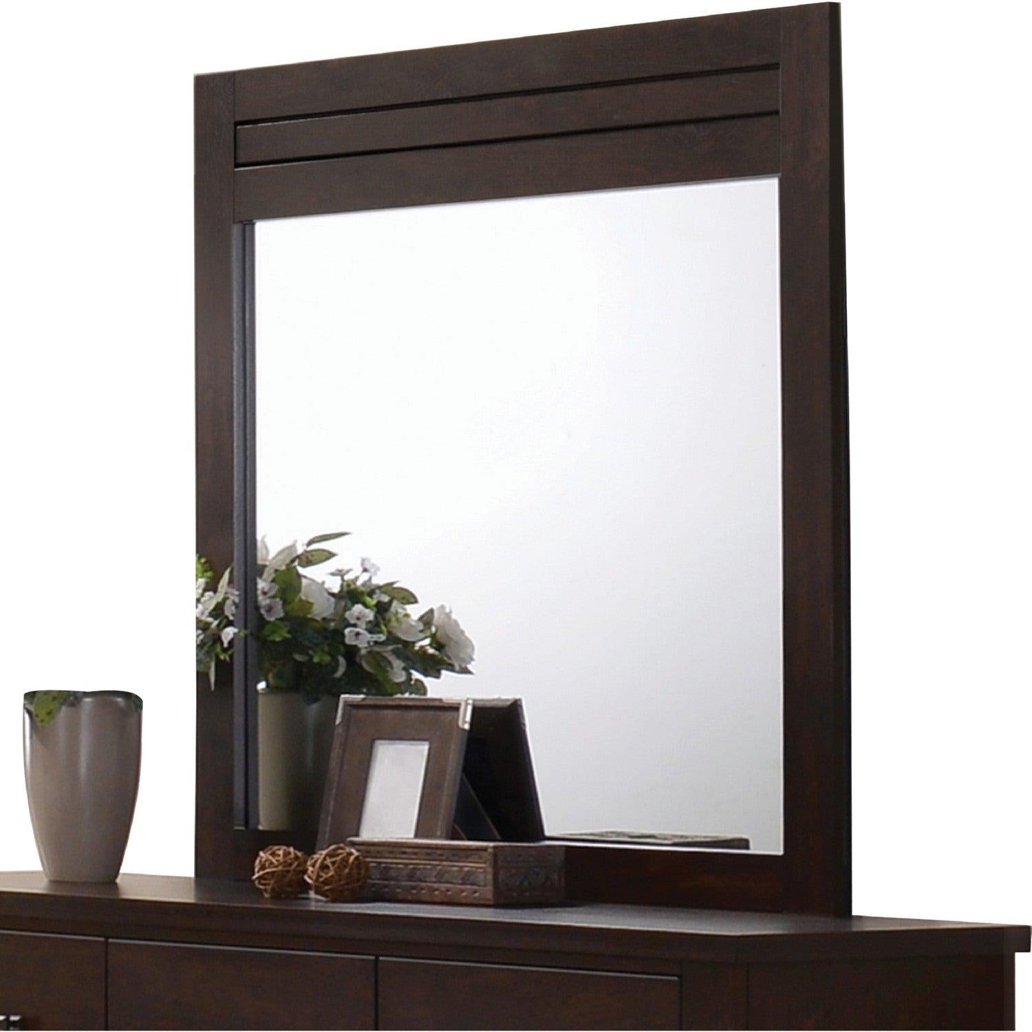 Acme Panang Mirror in Mahogany 23374 - Joseph's Furniture (East Orange, NJ)