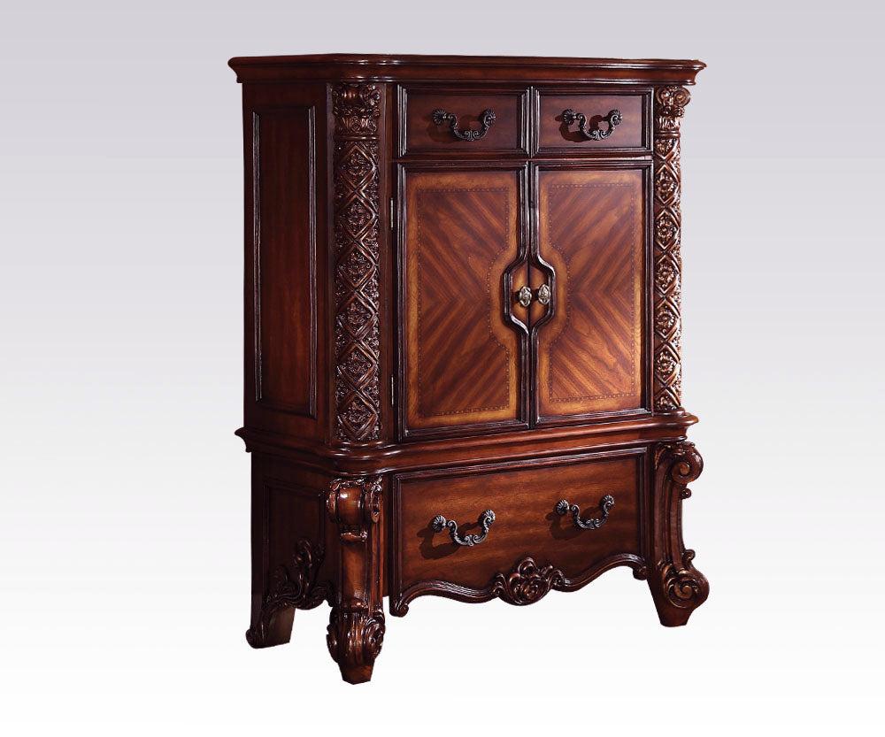 Acme Vendome Traditional Drawer Chest in Cherry 22006 CLOSEOUT - Joseph's Furniture (East Orange, NJ)