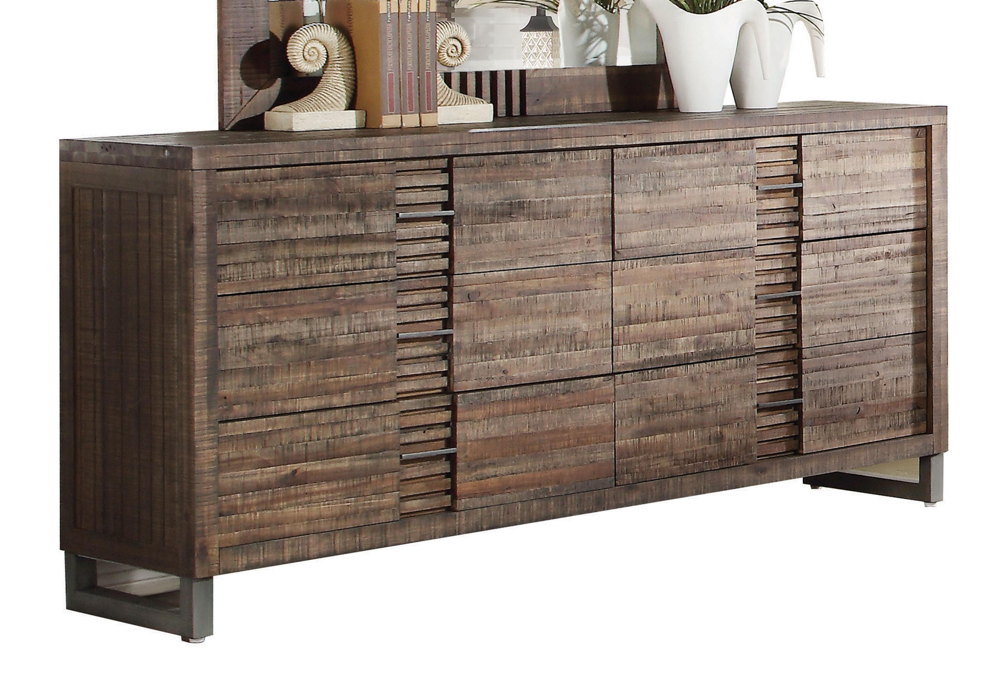 Andria Reclaimed Oak Dresser - Joseph's Furniture (East Orange, NJ)