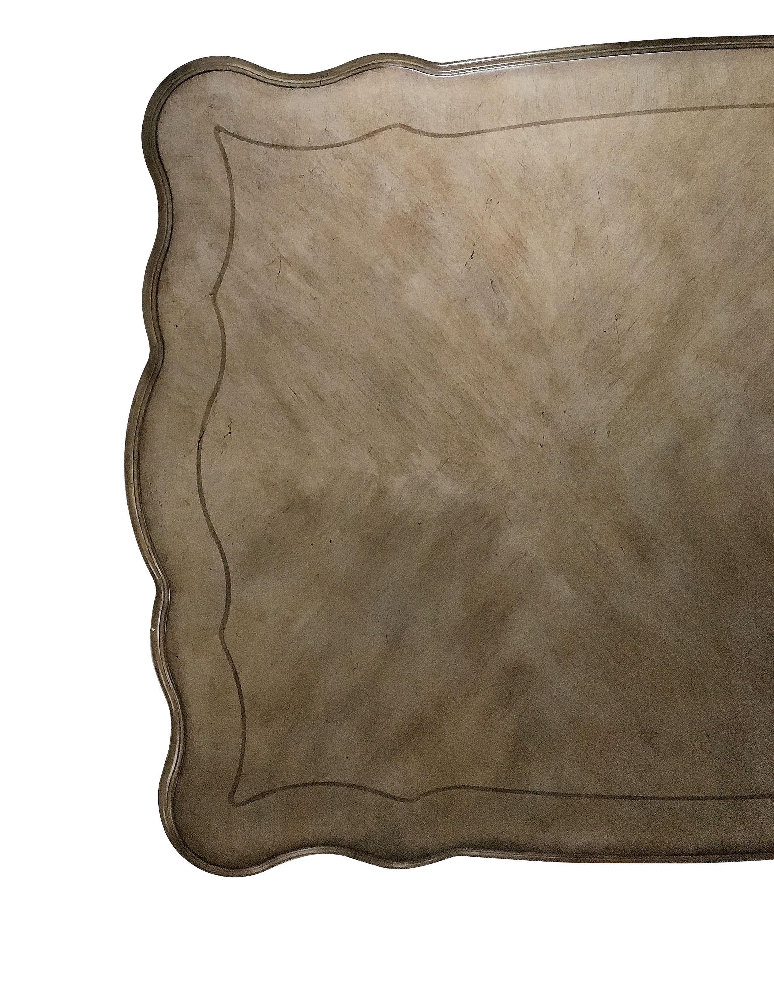 Chantelle Antique Platinum Dining Table - Joseph's Furniture (East Orange, NJ)