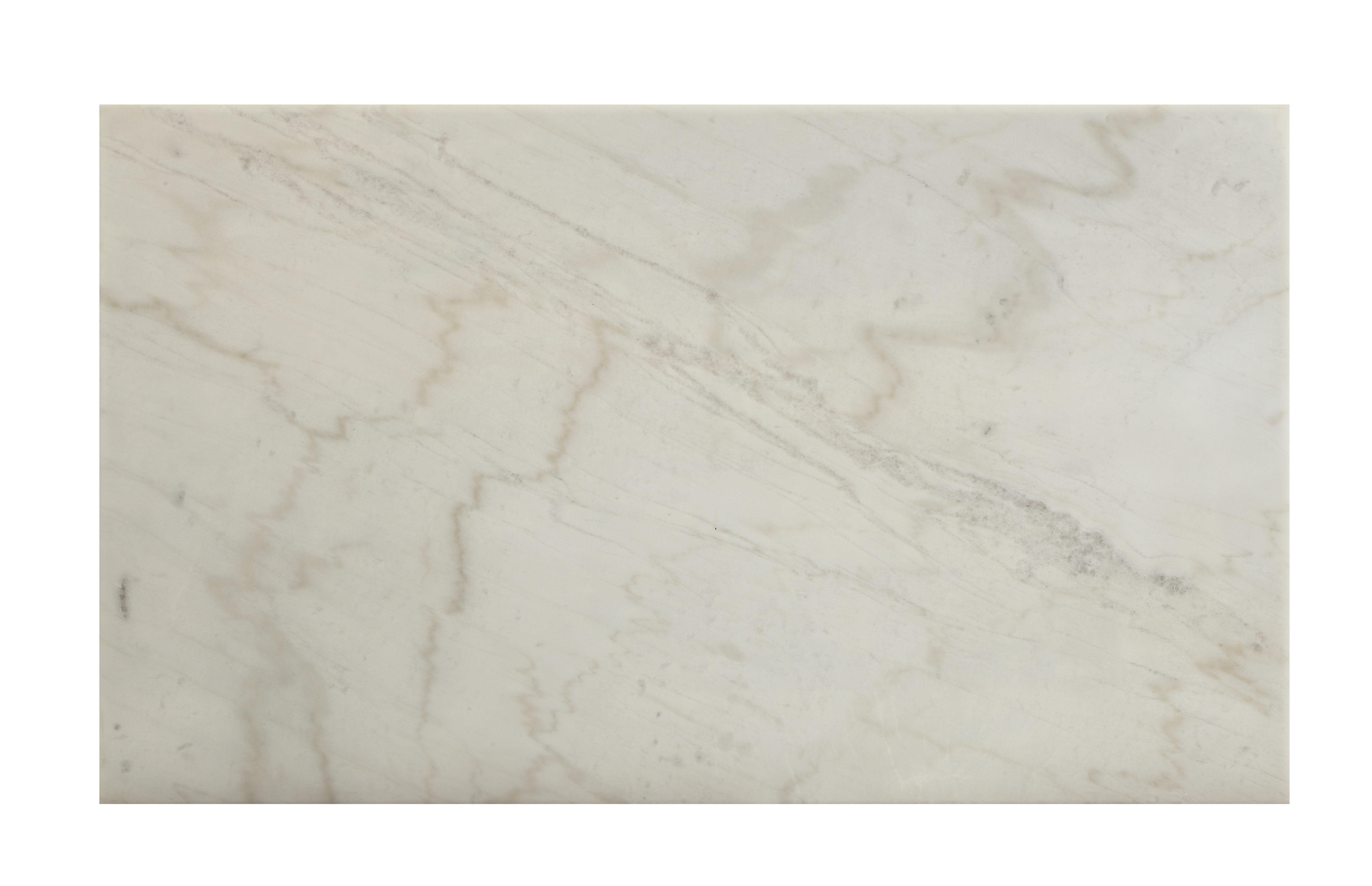 Merel White Marble & Gray Oak Dining Table - Joseph's Furniture (East Orange, NJ)