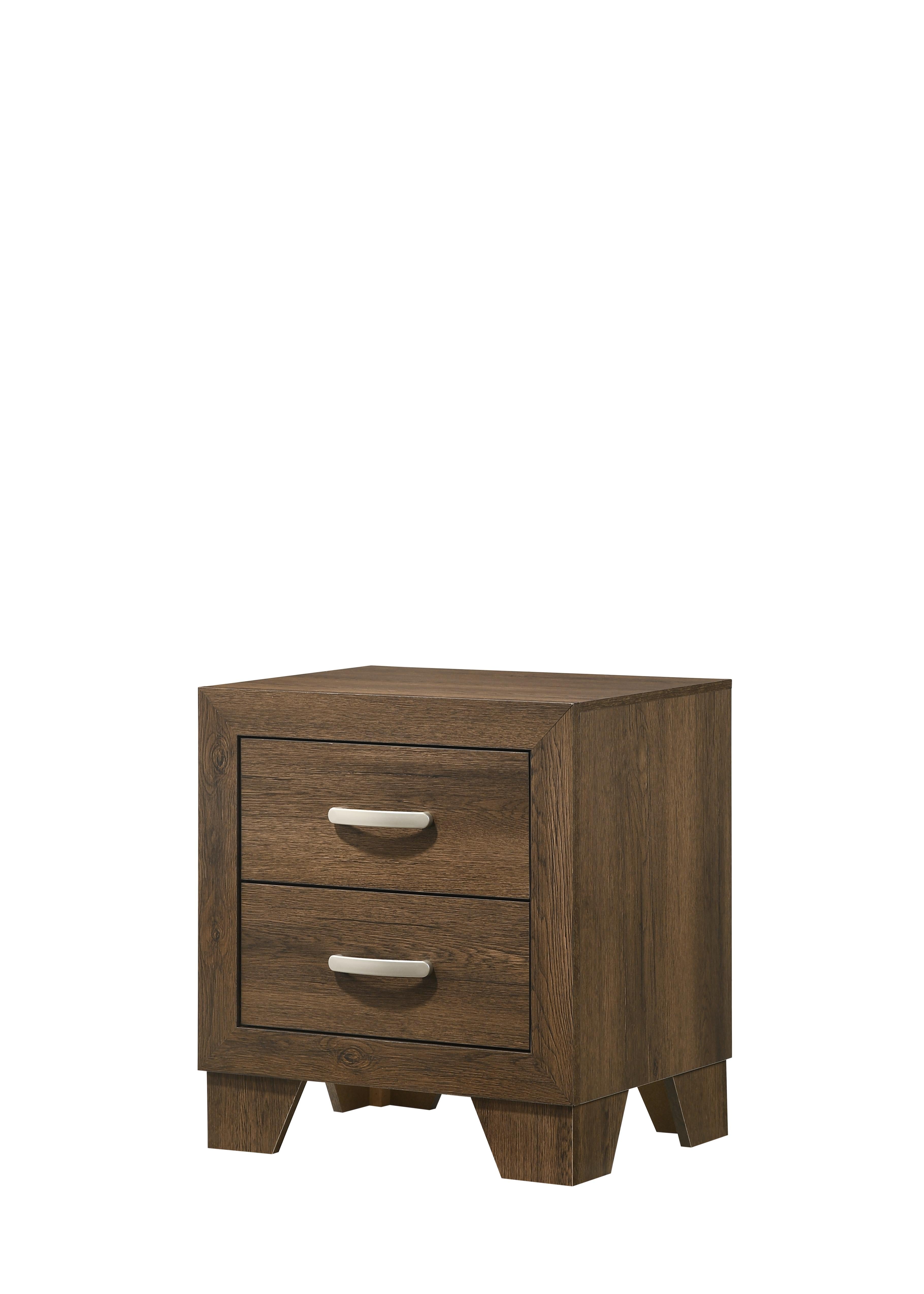 Miquell Oak Nightstand - Joseph's Furniture (East Orange, NJ)