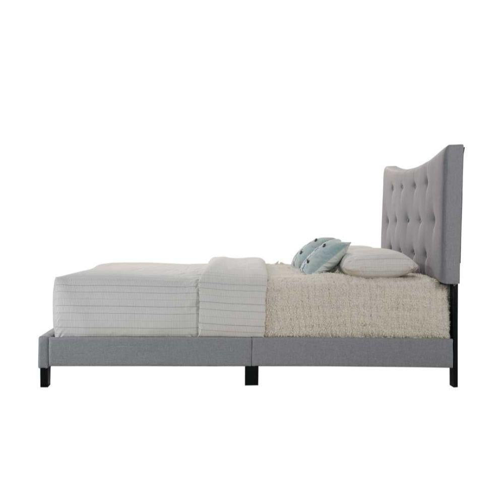 Venacha - Queen Bed - Gray, Dark - 85" - Joseph's Furniture (East Orange, NJ)