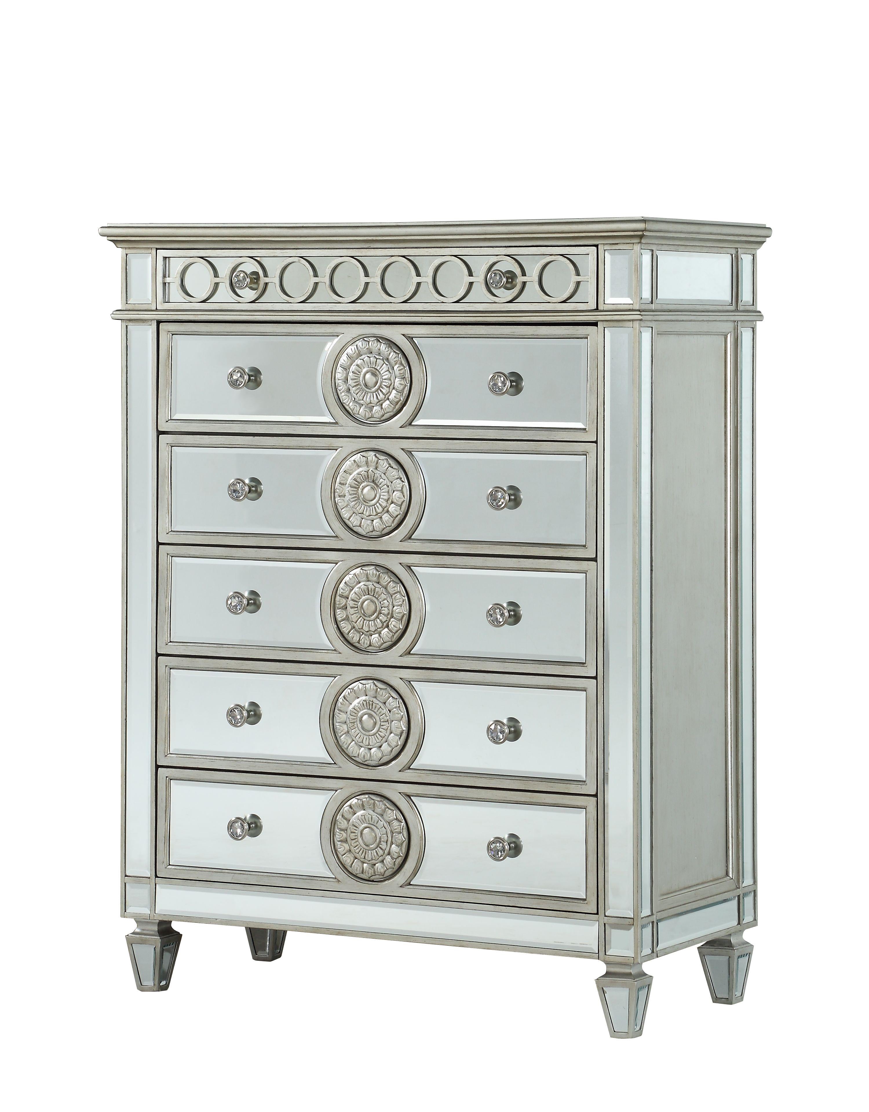 Varian Mirrored Chest - Joseph's Furniture (East Orange, NJ)