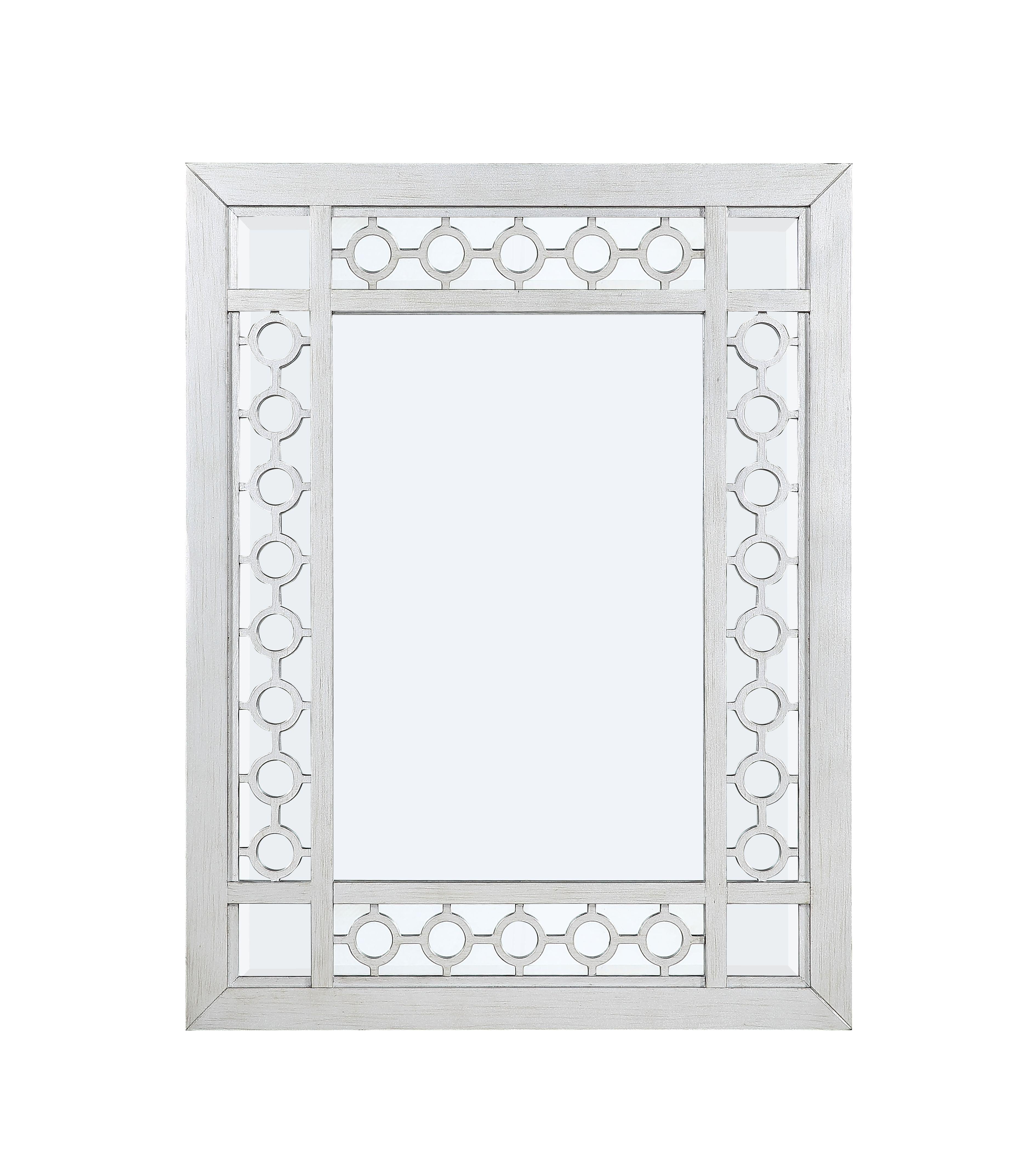 Varian Mirrored & Antique Platinum Mirror - Joseph's Furniture (East Orange, NJ)