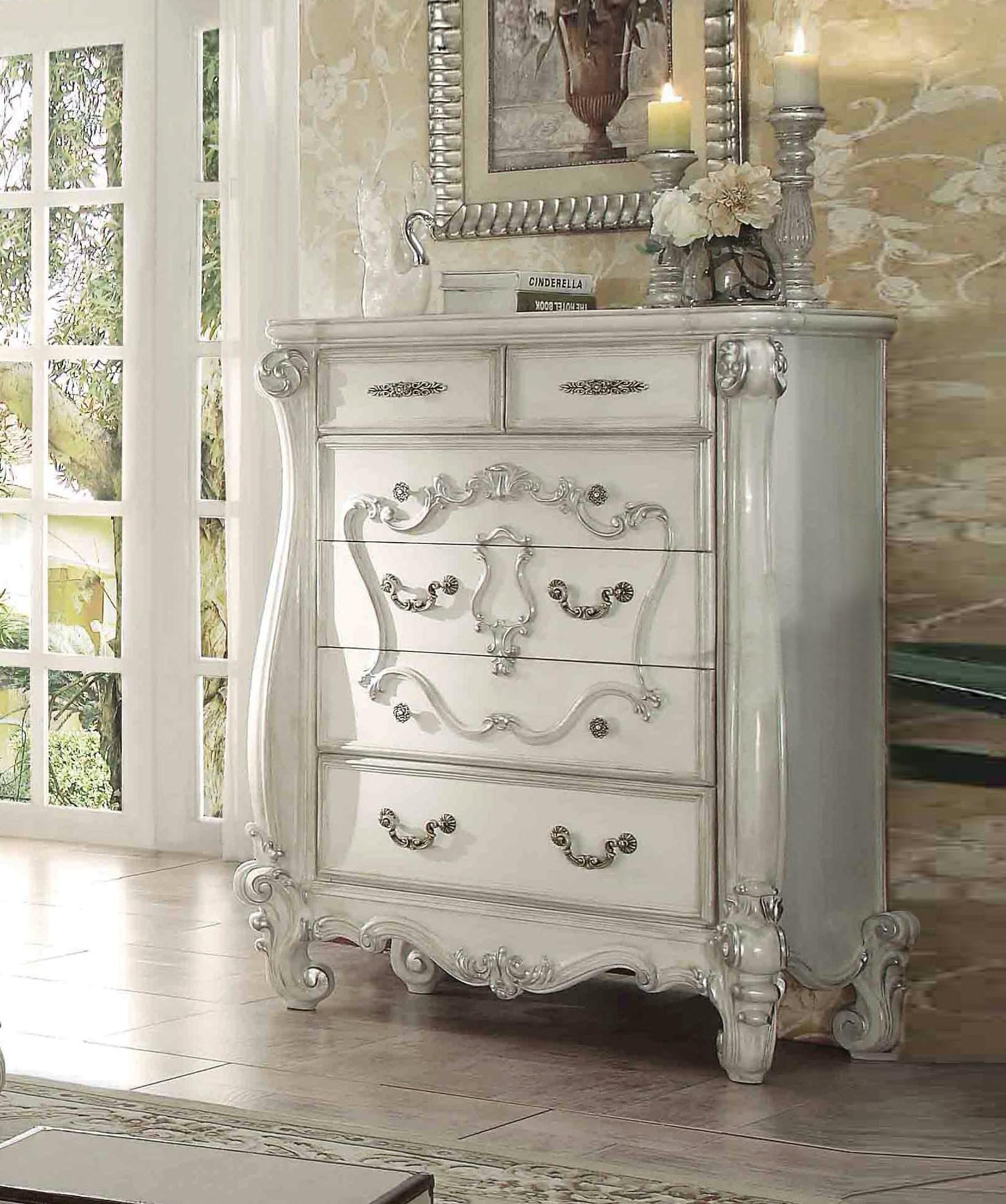 Versailles Bone White Chest - Joseph's Furniture (East Orange, NJ)