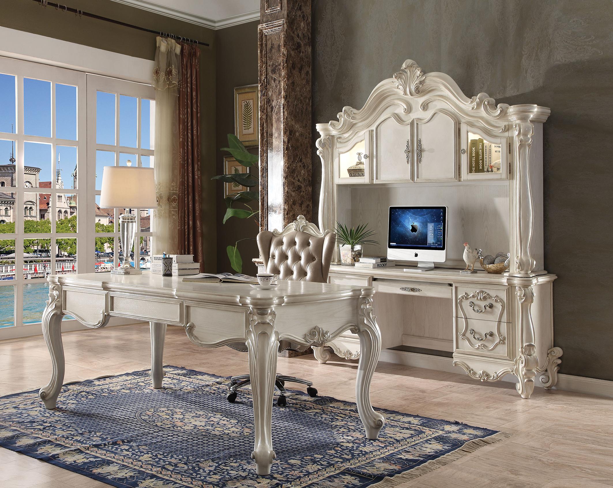 Versailles Bone White Desk - Joseph's Furniture (East Orange, NJ)