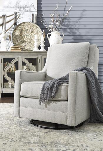 Kambria Swivel Glider Accent Chair - Joseph's Furniture (East Orange, NJ)
