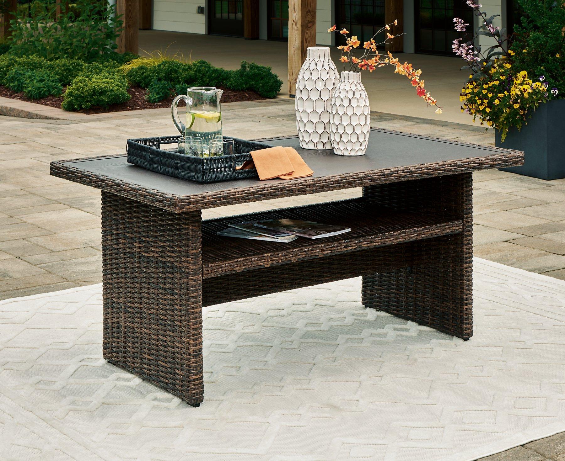 Brook Ranch Outdoor Multi-use Table - Joseph's Furniture (East Orange, NJ)