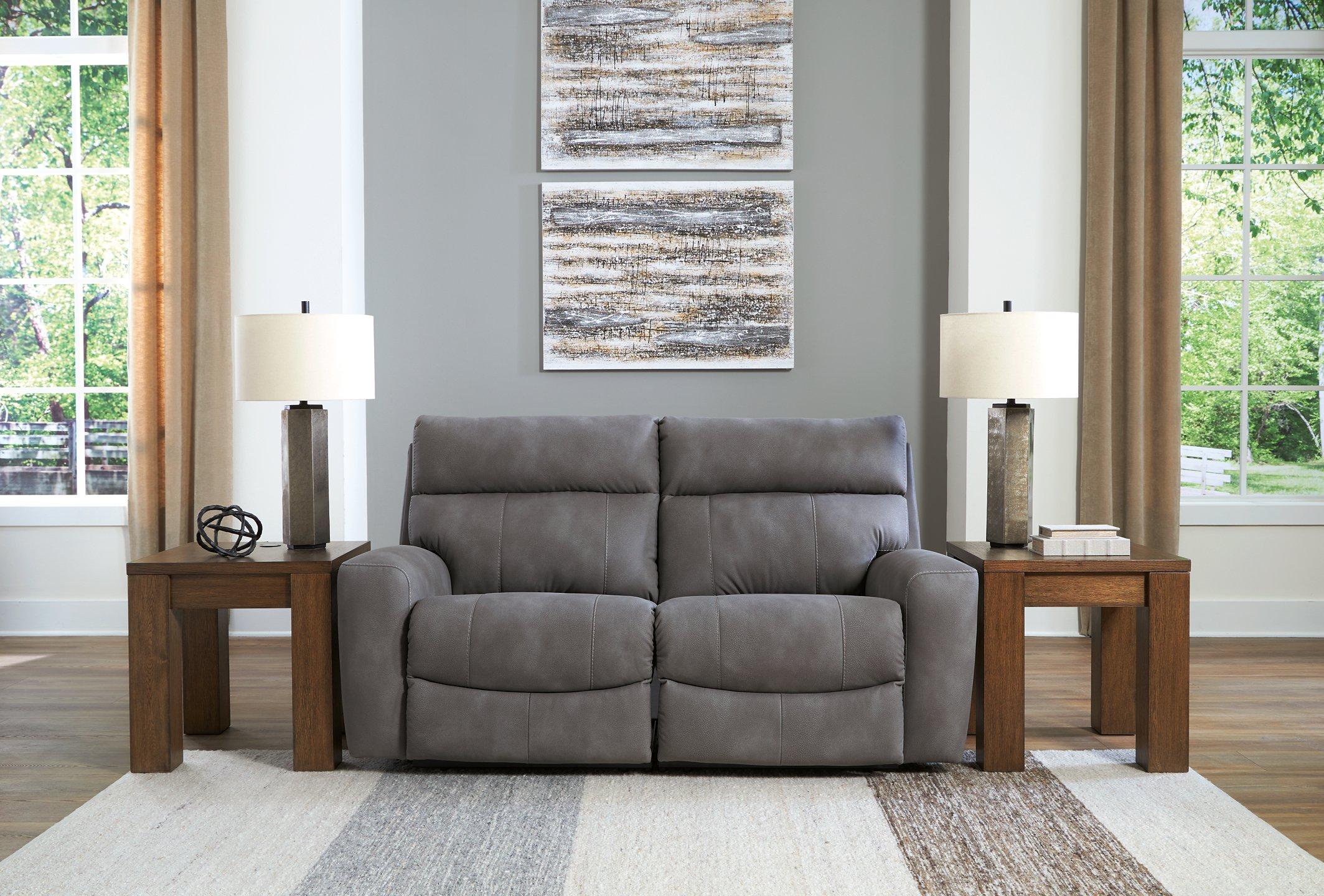 Next-Gen DuraPella Power Reclining Sectional Loveseat - Joseph's Furniture (East Orange, NJ)