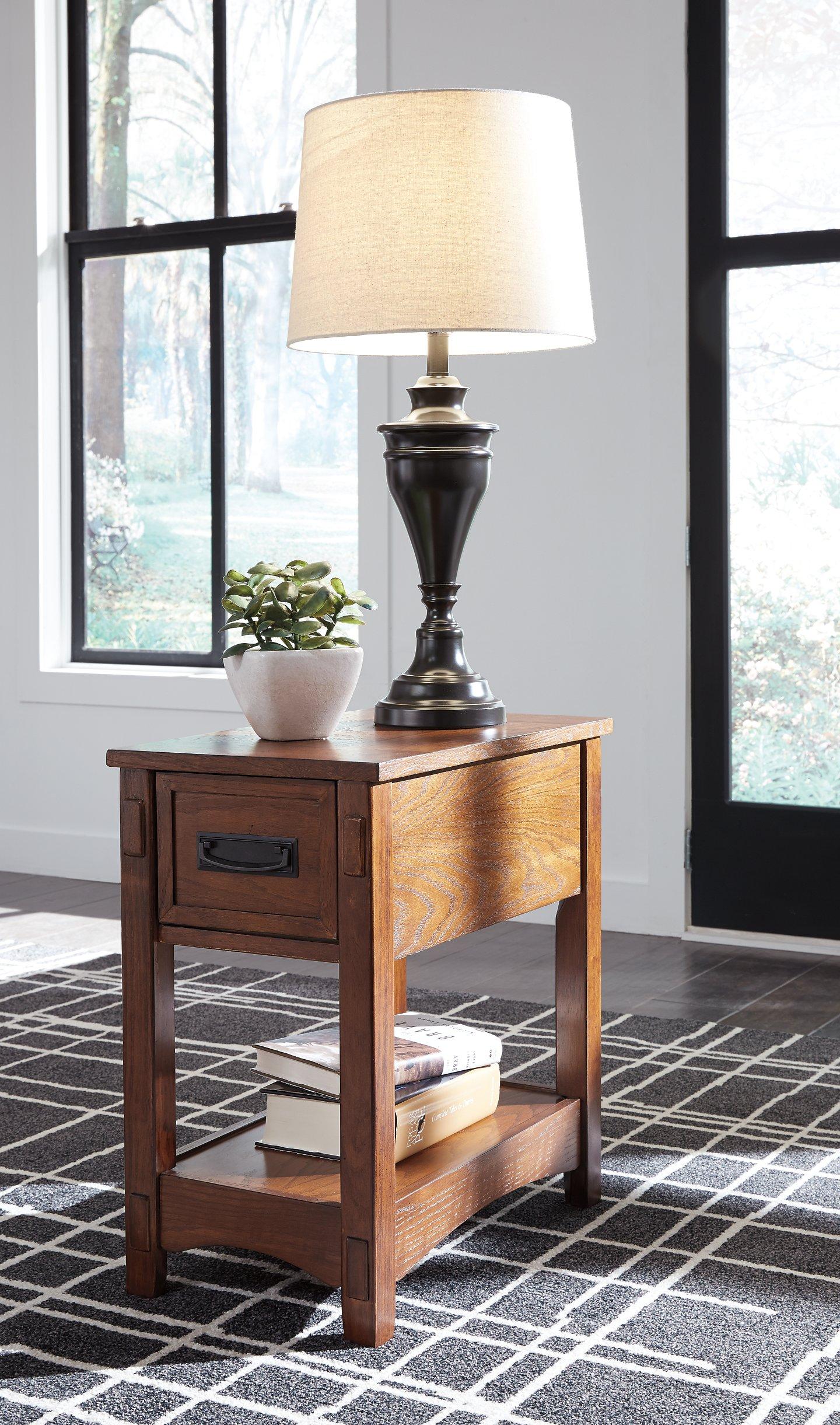 Breegin Chairside End Table - Joseph's Furniture (East Orange, NJ)